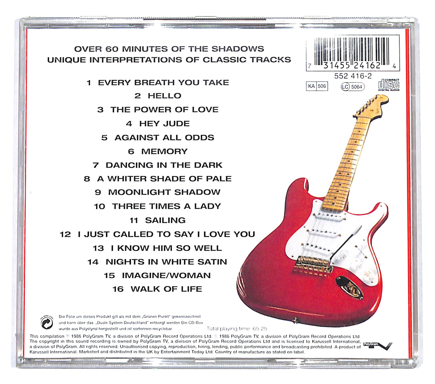 EBOND The Shadows - Moonlight Shadows CD CB043253