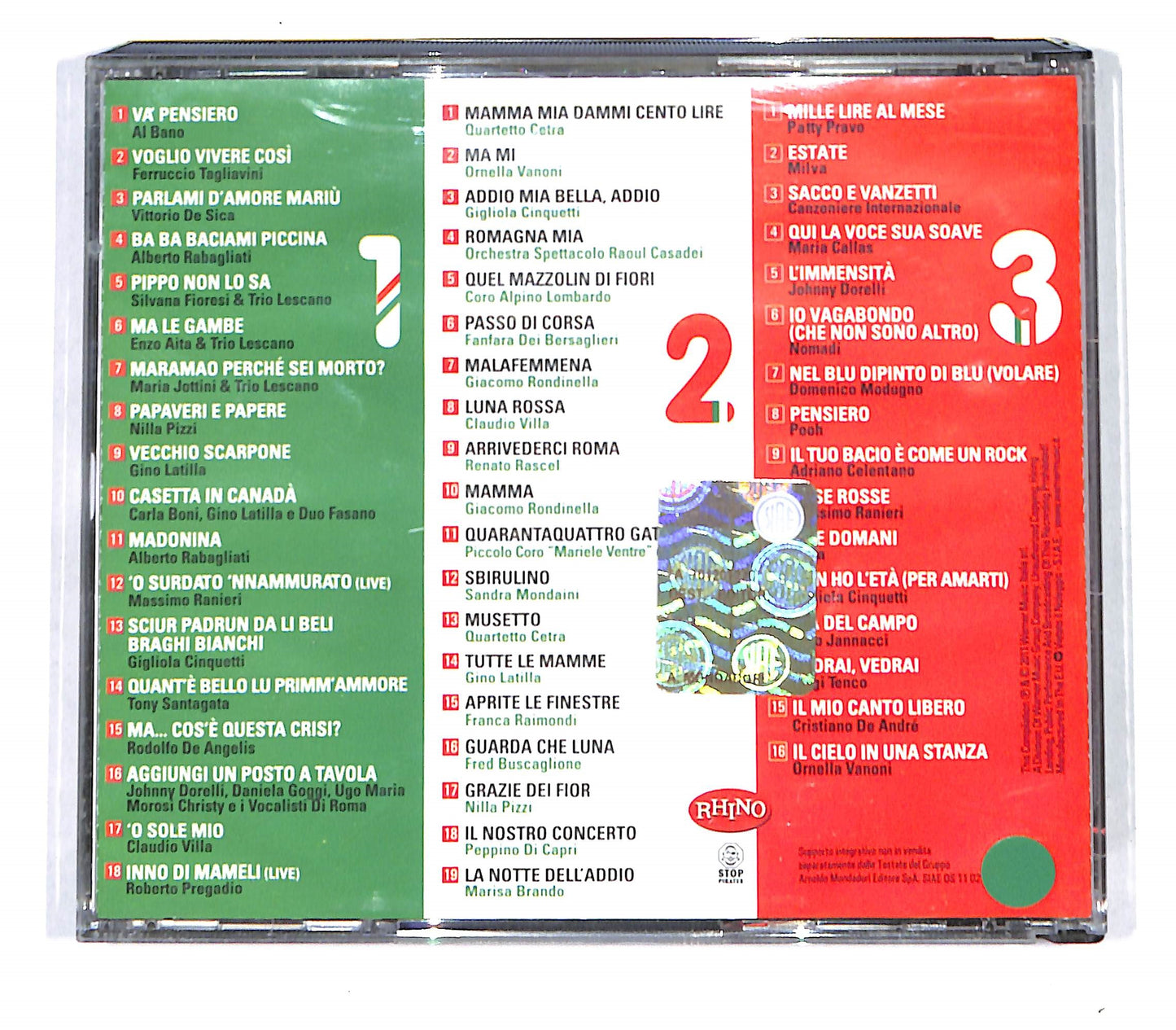 EBOND Various –1861-2011 Viva L'Italia La Musica Della Nostra Storia CD CB043258