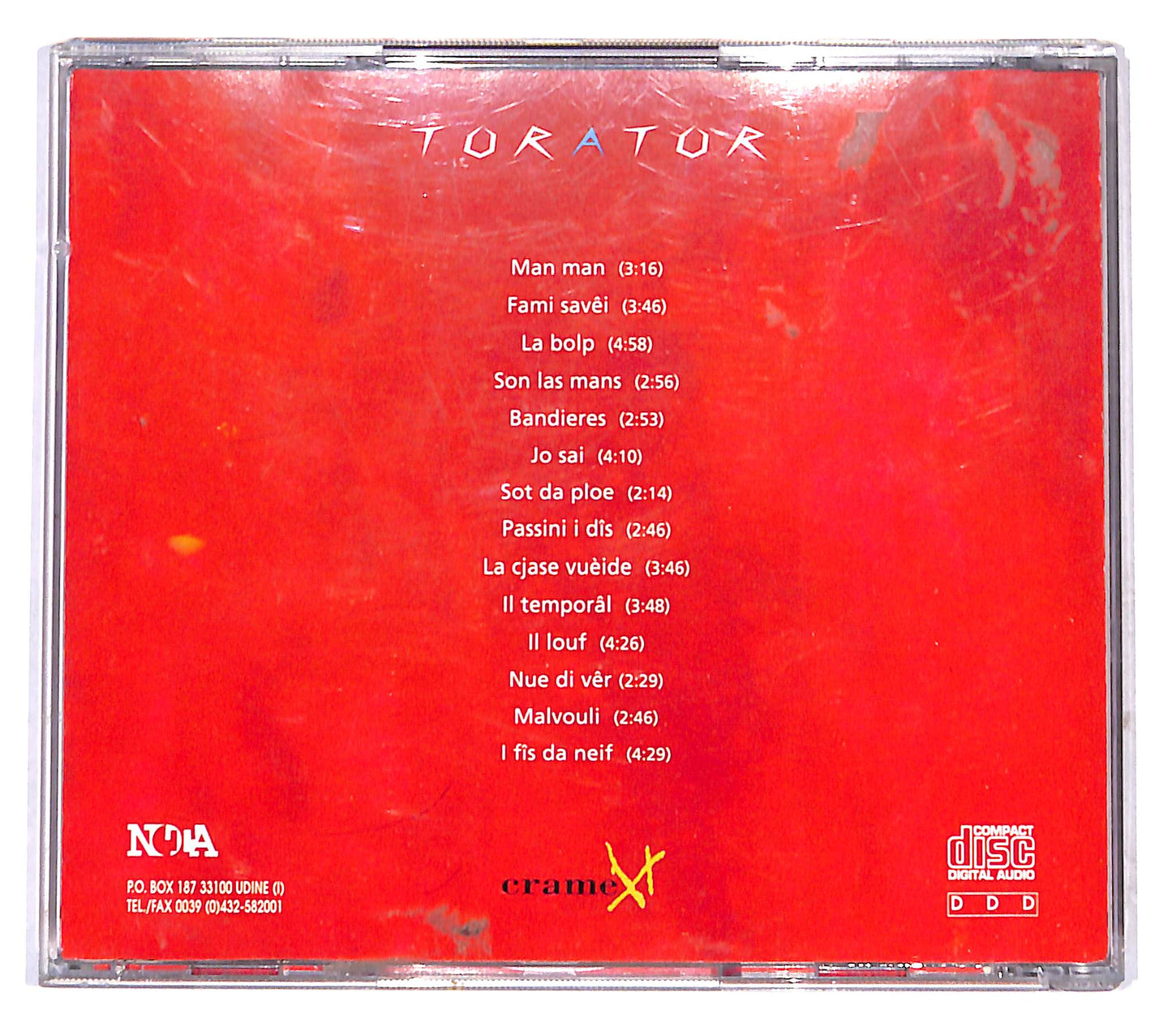 EBOND Lino Straulino - Tor A Tor CD CB044608