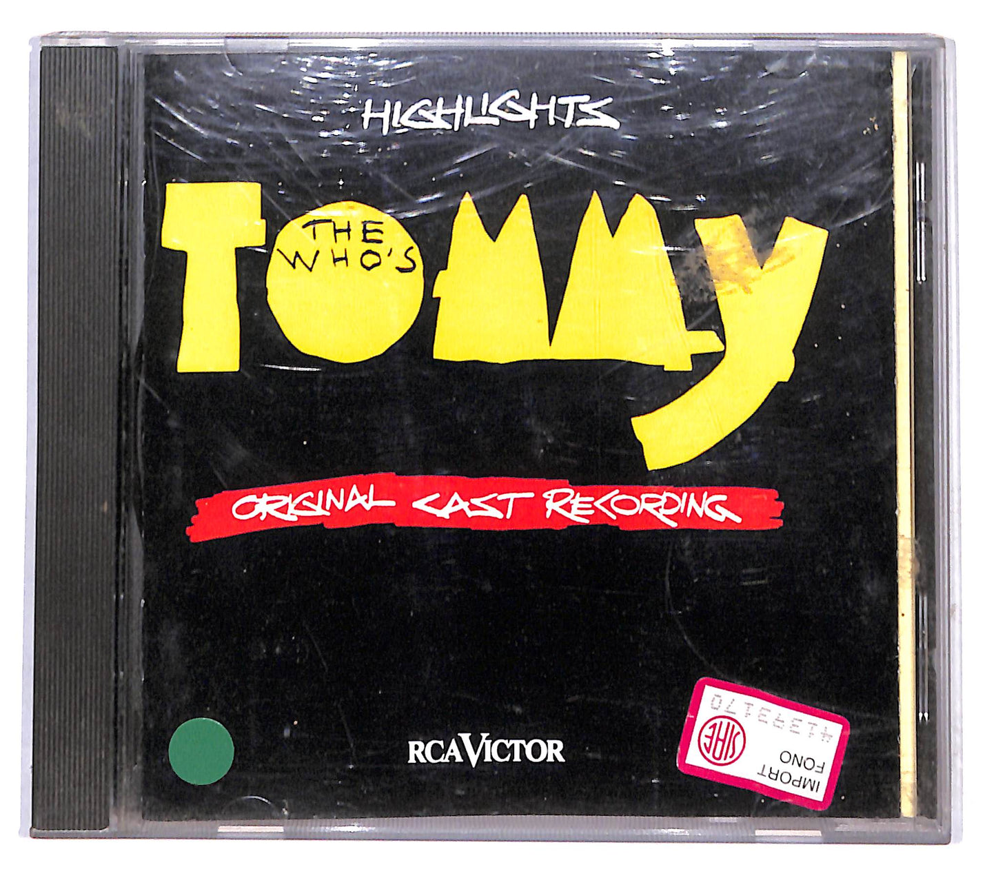 EBOND Various - The Who's Tommy - Original Cast Recording Highlights CD CB044610