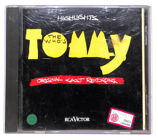 EBOND Various - The Who's Tommy - Original Cast Recording Highlights CD CB044610