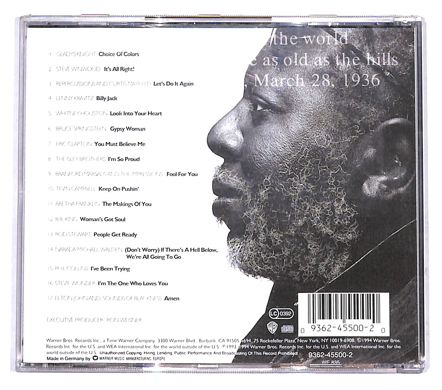 EBOND Various - A Tribute To Curtis Mayfield CD CB044614