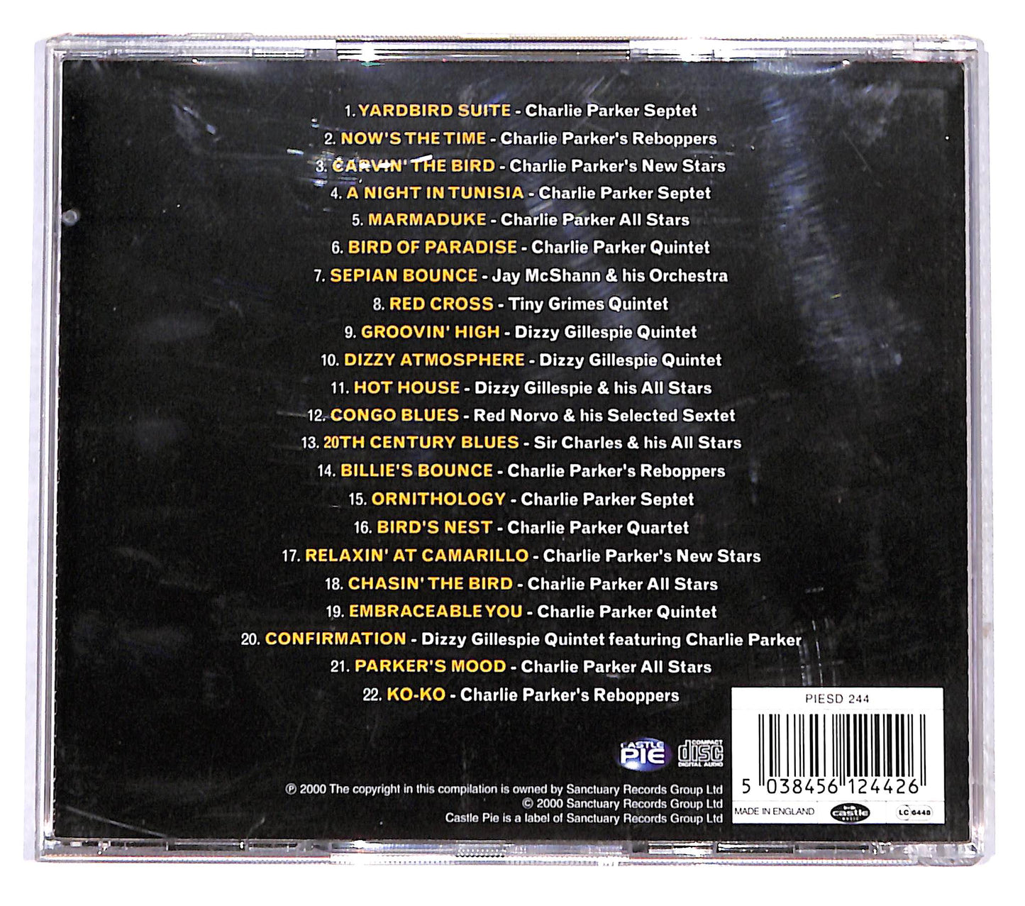 EBOND Charlie Parker - Yardbird Suite CD CB044630