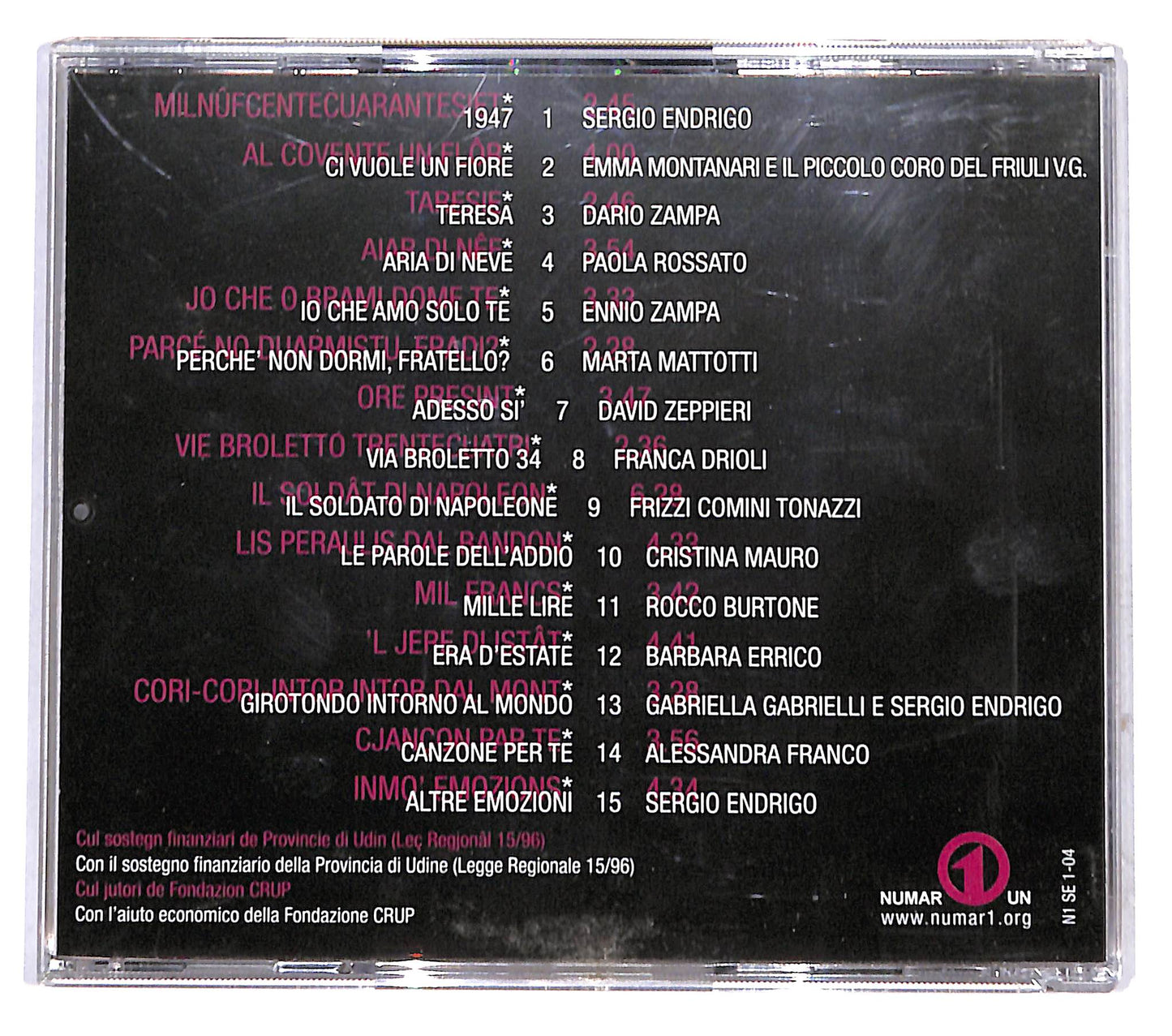 EBOND Sergio Endrigo - Cjantant Endrigo CD CB044650