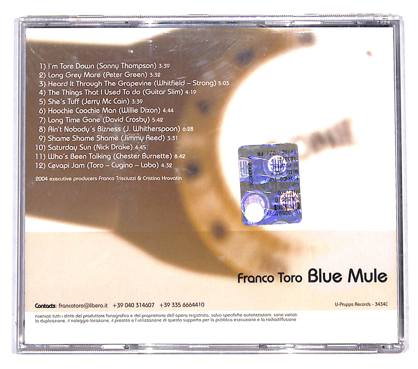 EBOND Franco Toro - Blue Mule CD CB044651