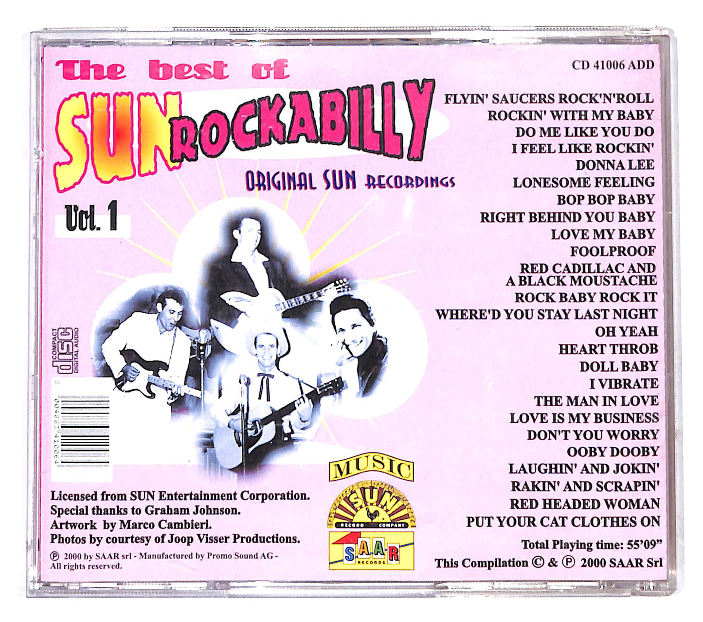 EBOND Various - The Best Of Sun Rockabilly Vol.1 CD CB044658