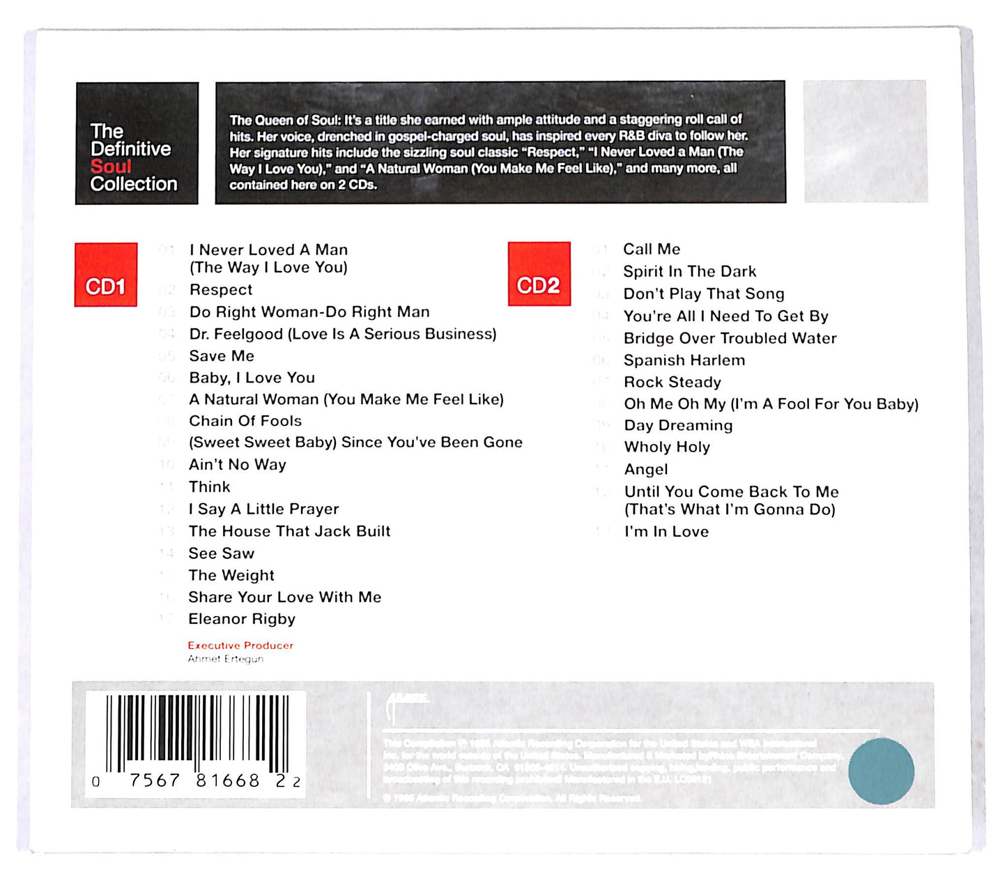 EBOND Aretha Franklin - The Definitive Soul Collection CD CB044660