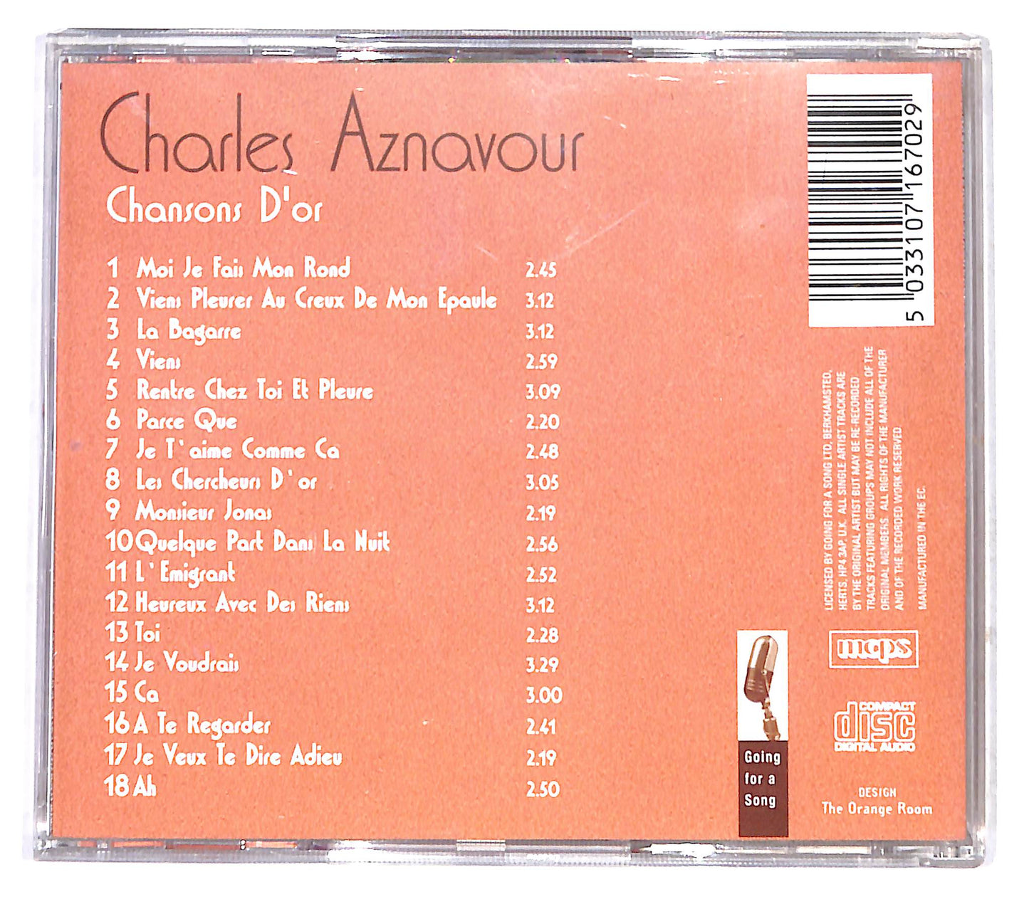 EBOND Charles Aznavour - Chansons D' or CD CB044662