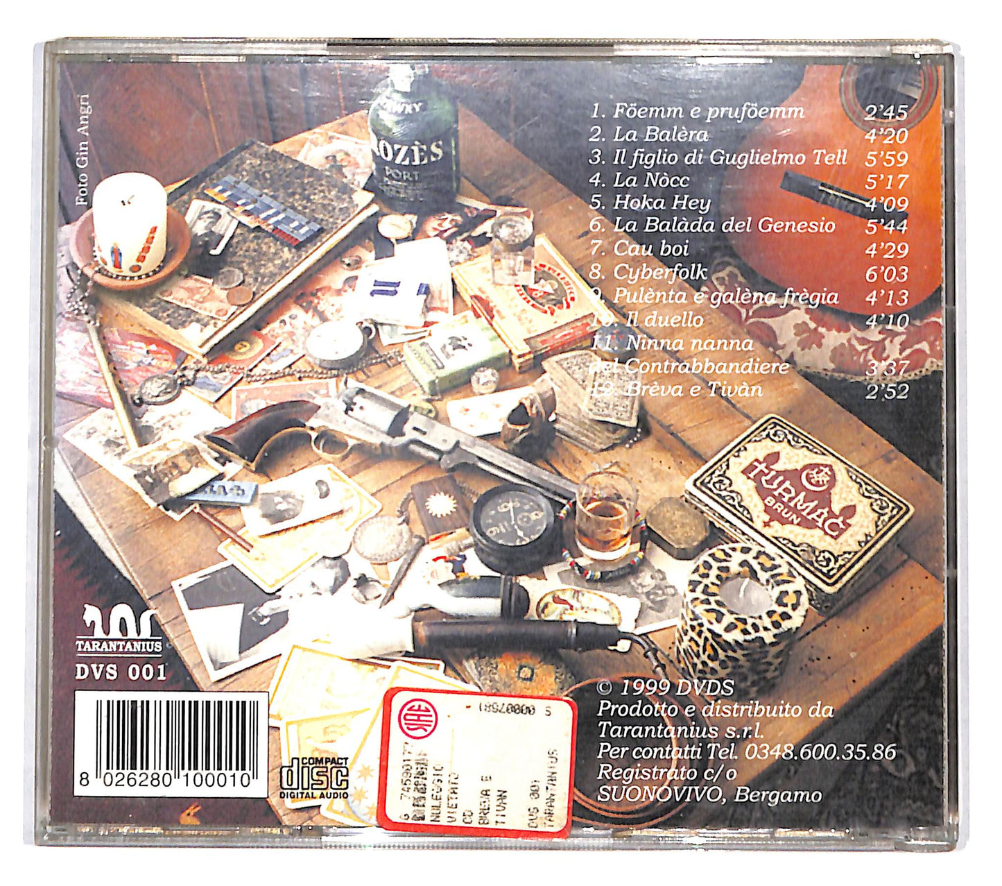 EBOND Davide Van De Sfroos Band - Breva & Tivan CD CB045729