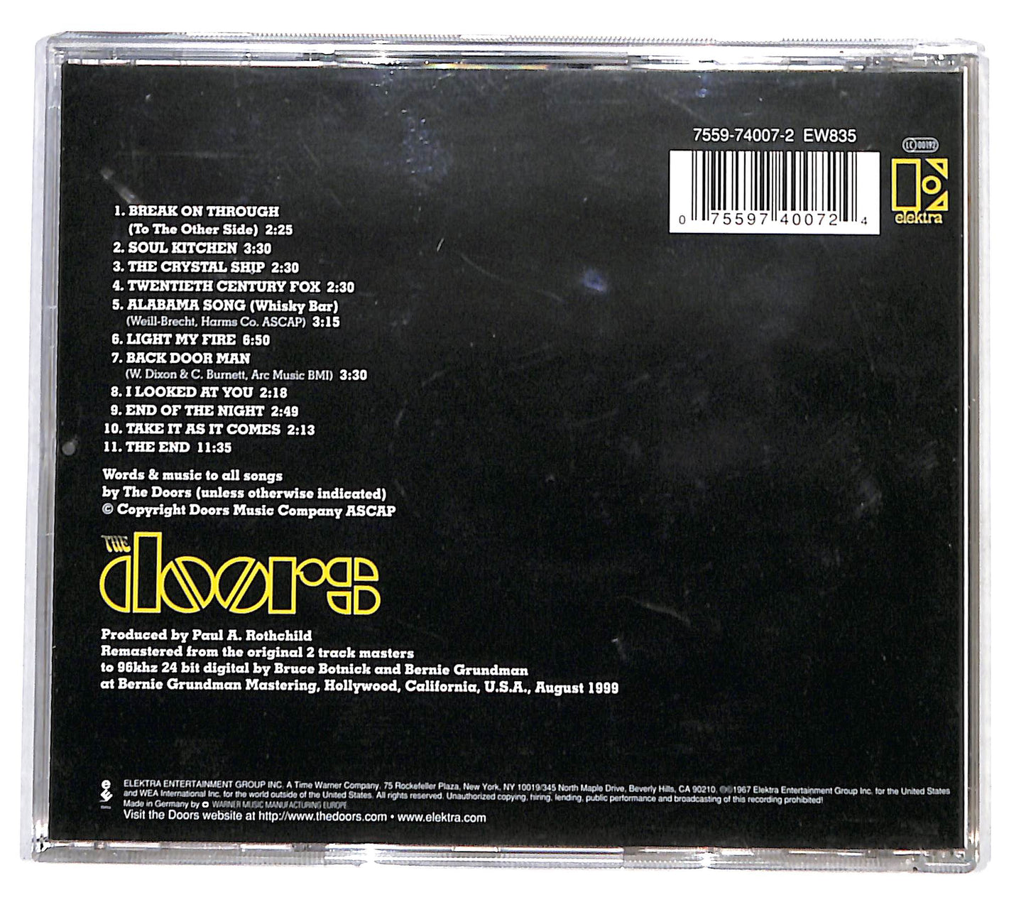 EBOND The Doors - The Doors CD CB045743