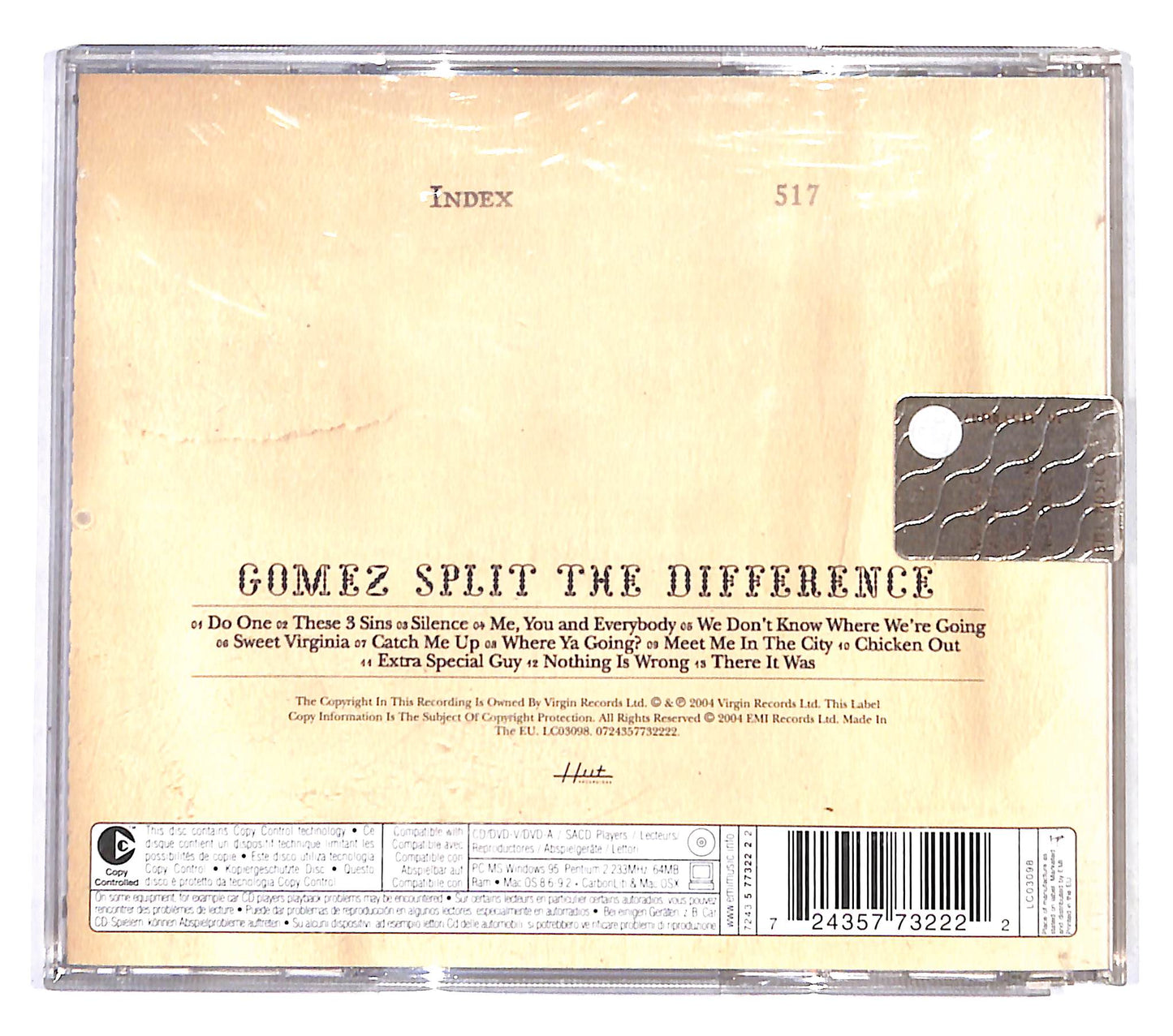 EBOND Gomez - Split The Difference CD CB045754