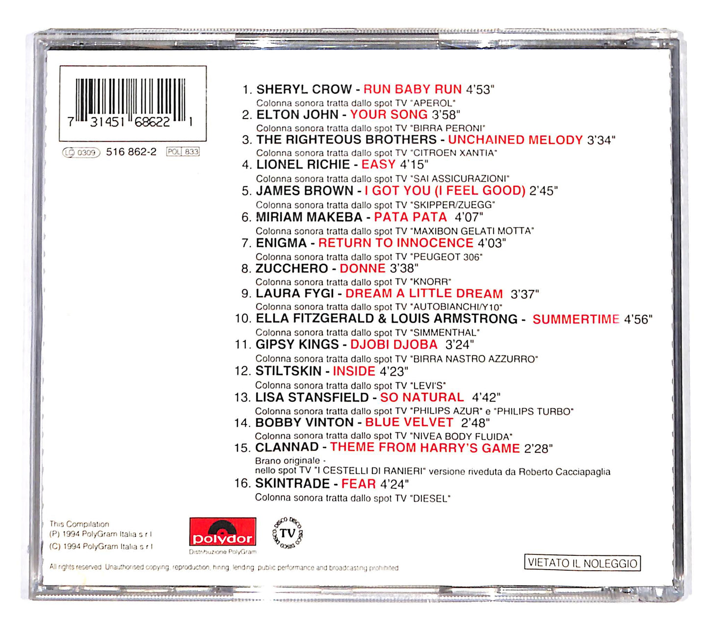 EBOND Various - Top Of The Spot CD CB046123