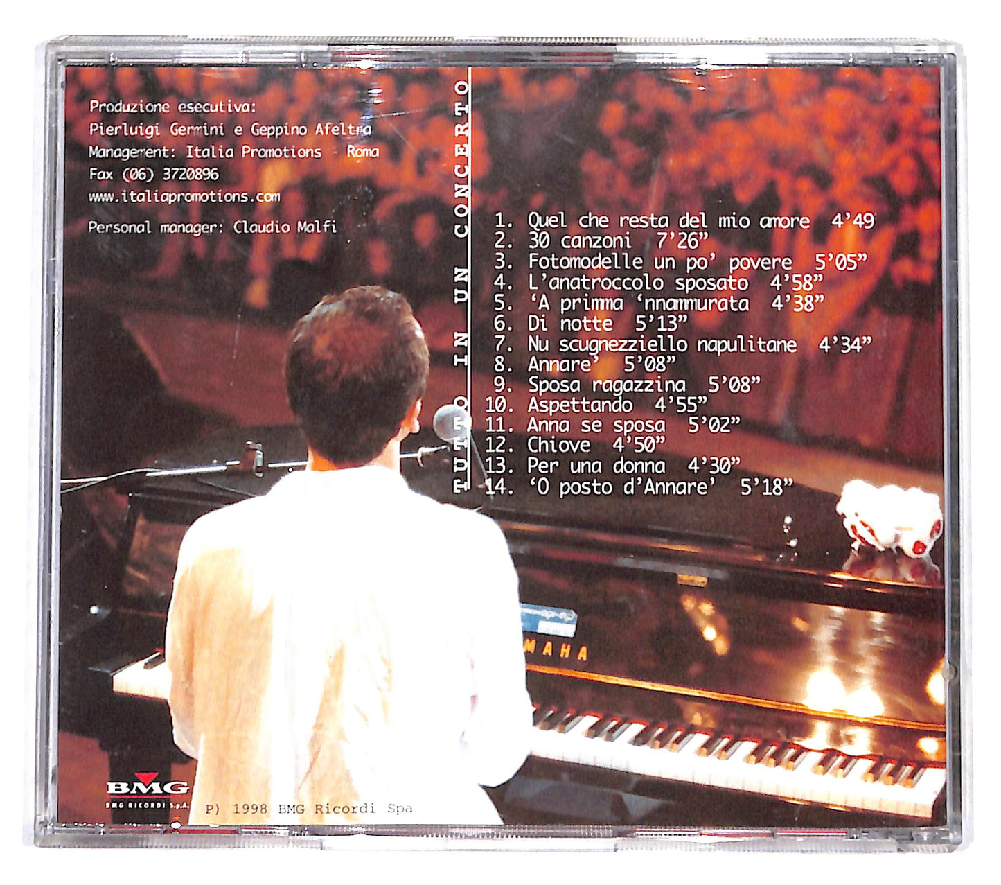 EBOND Gigi D'Alessio - Tutto In Un Concerto EDITORIALE CD CB046132