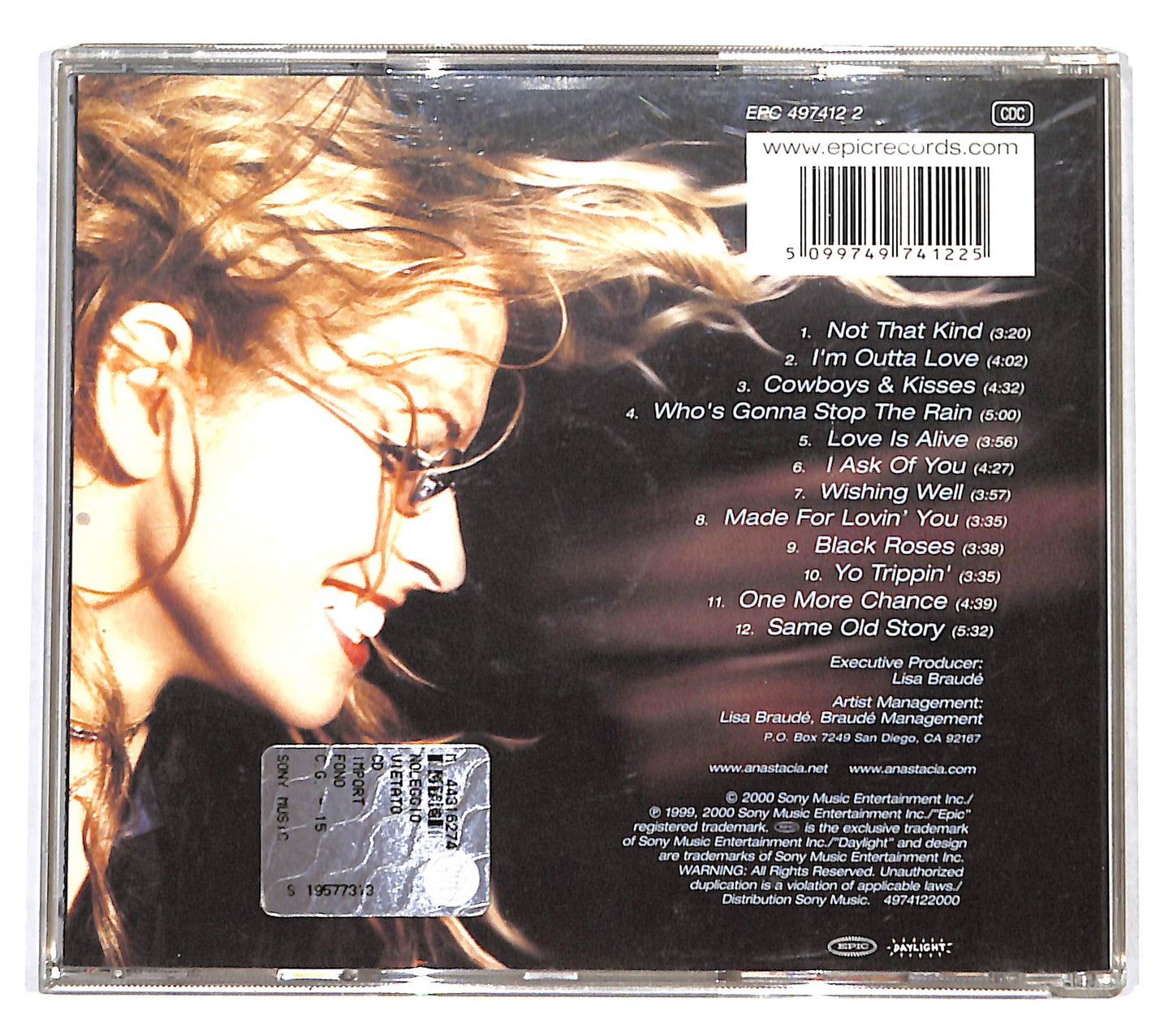 EBOND Anastacia - Not That Kind CD CB046134