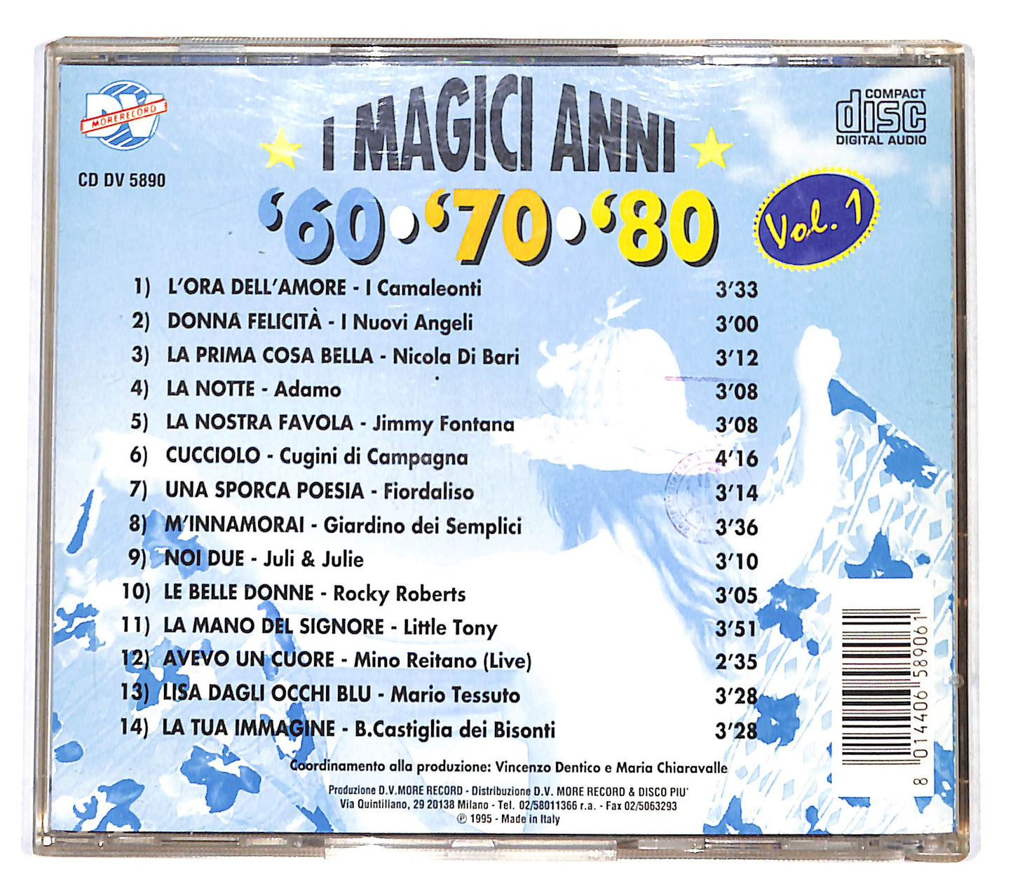 EBOND Various - I Magici Anni '60 '70 '80 Vol. 1 CD CB046144