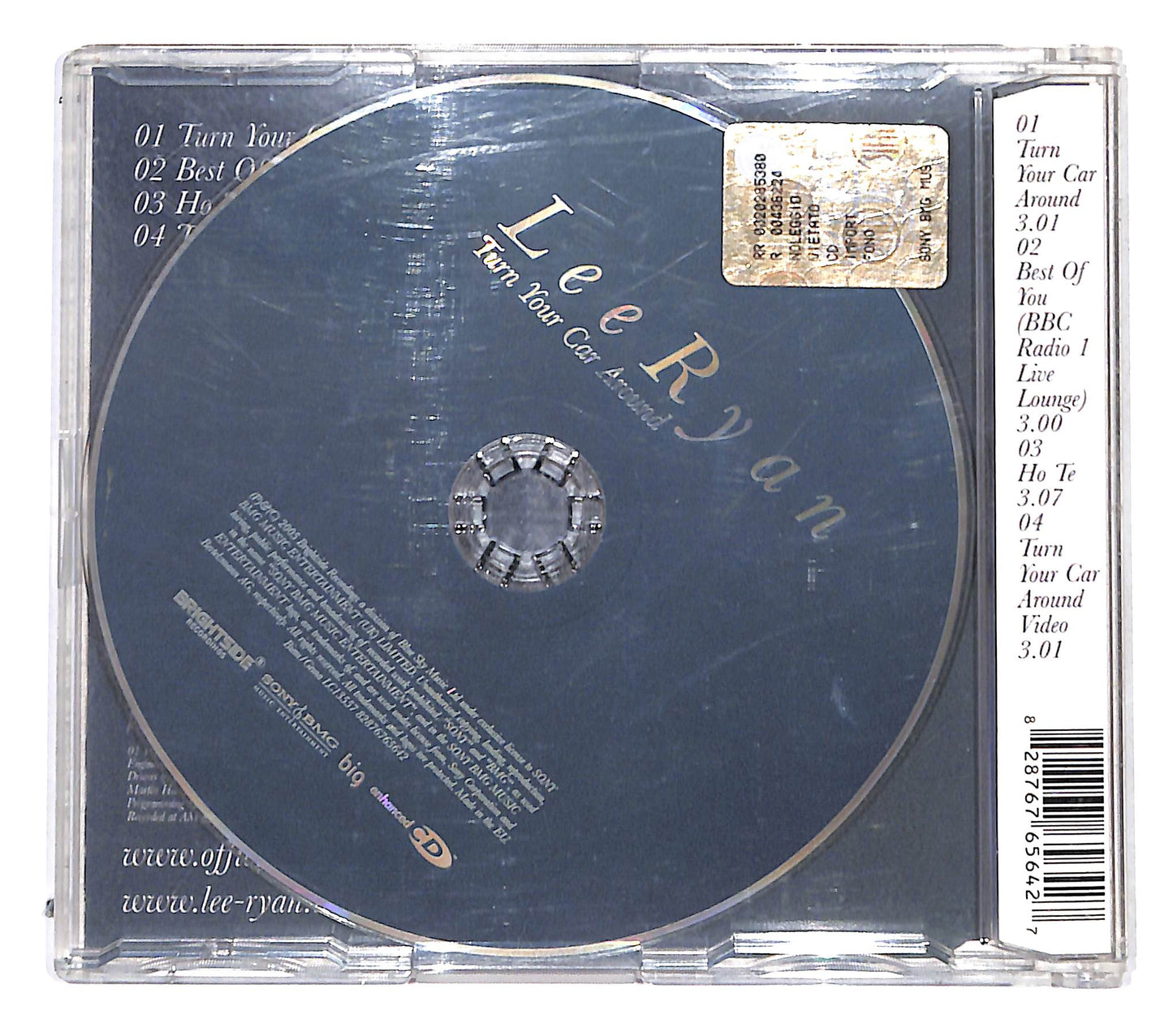 EBOND Lee Ryan - Turn Your Car Around CD CB046152