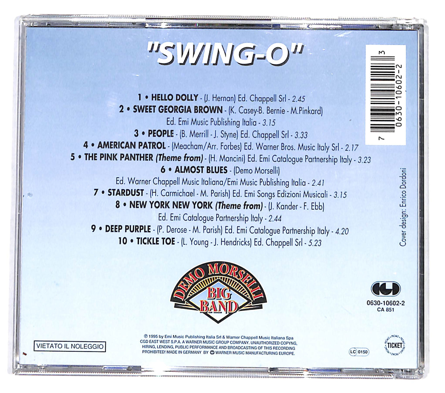EBOND Demo Morselli Big Band - Swing-O CD CB046159