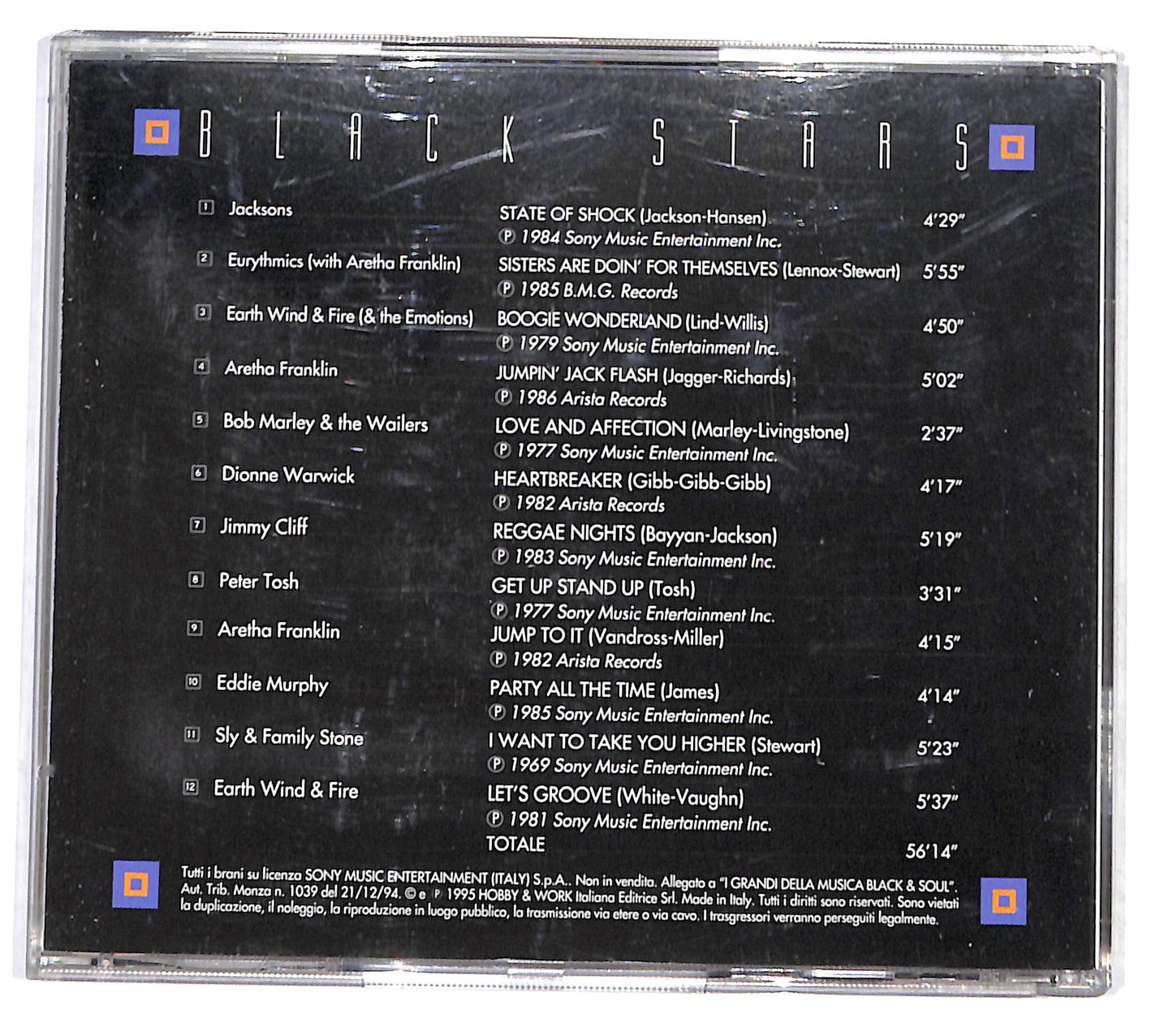 EBOND Various - Black Stars CD CB046165