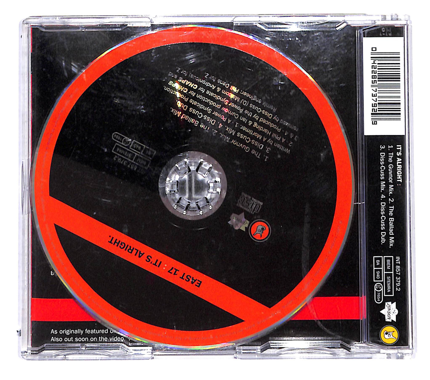 EBOND East 17 - It's Alright CD CB046403