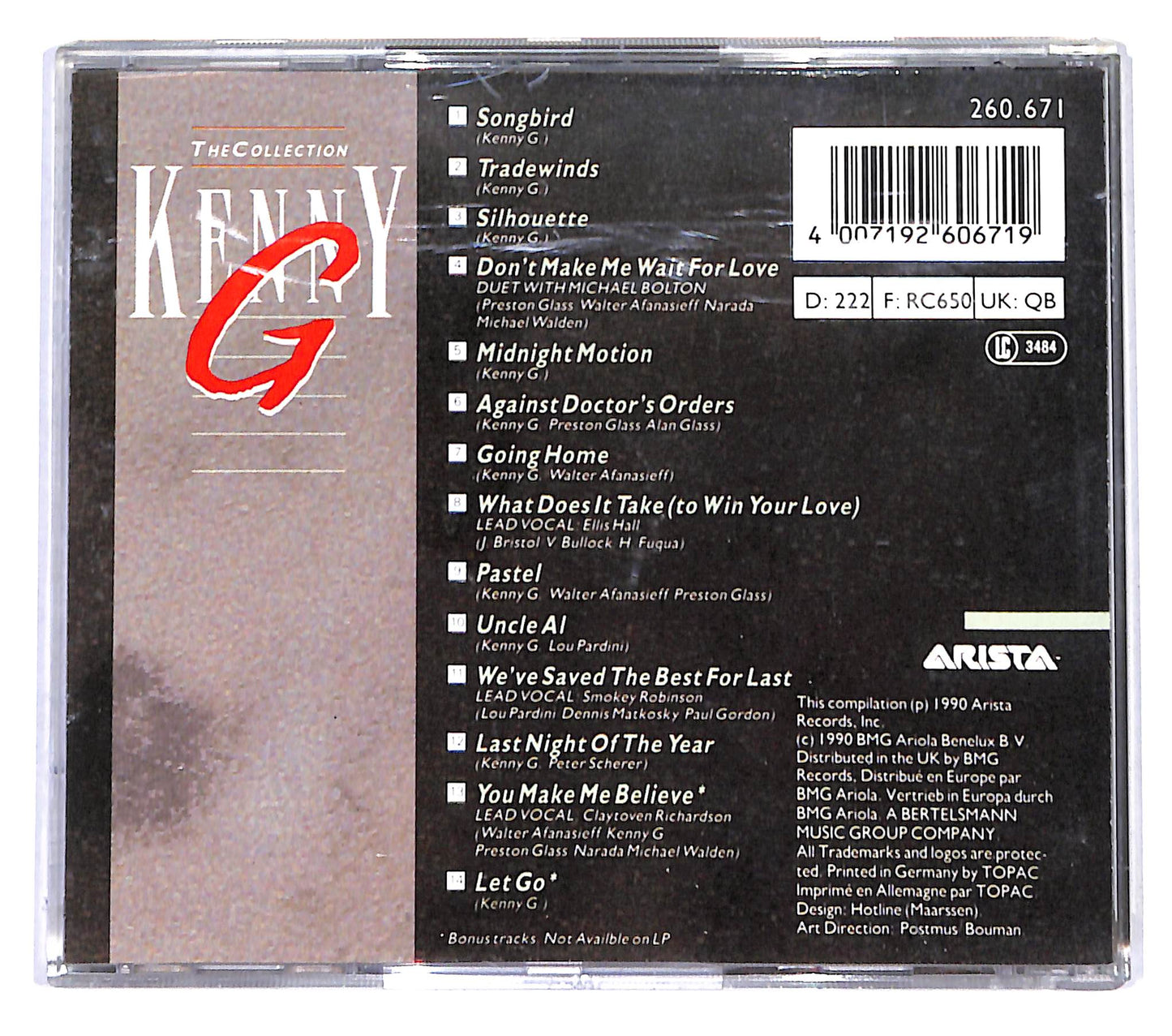 EBOND Kenny G - The Collection CD CB046405