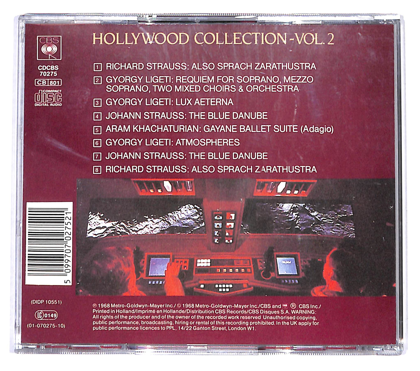 EBOND Various - 2001: A Space Odyssey CD CB046415