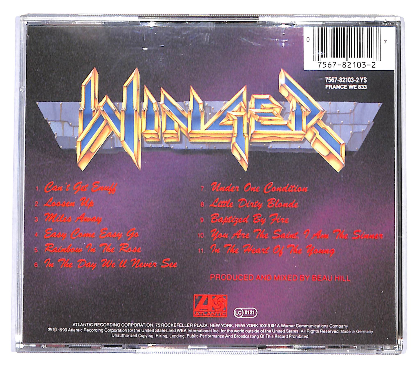 EBOND Winger - In The Heart Of The Young CD CB046436