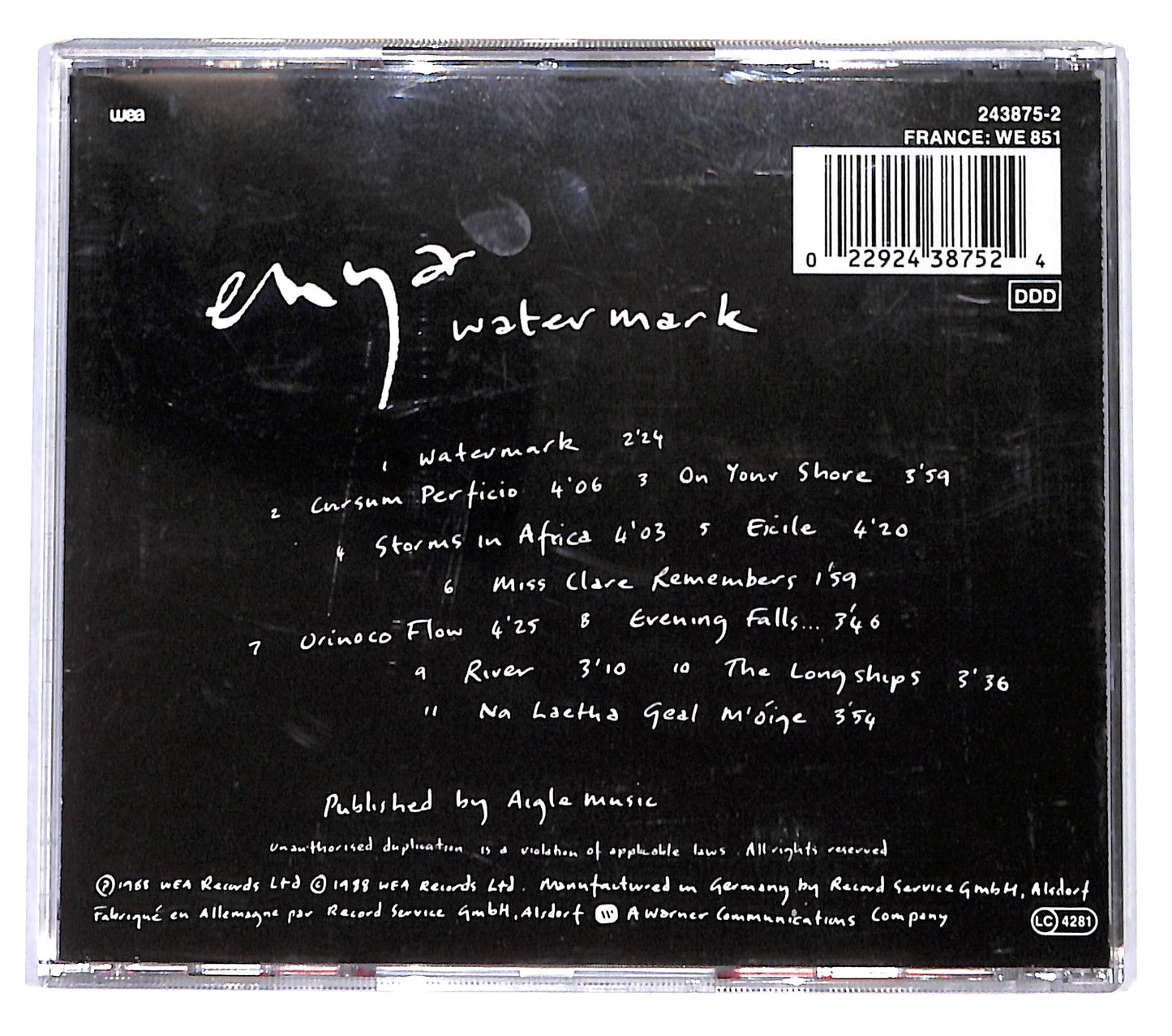 EBOND Enya - Watermark CD CB046444