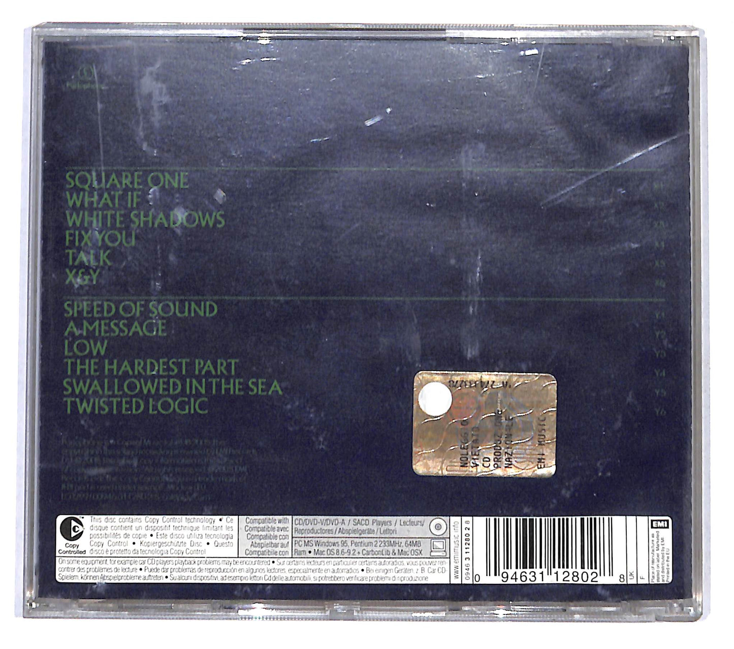 EBOND Coldplay - X&Y CD CB046454