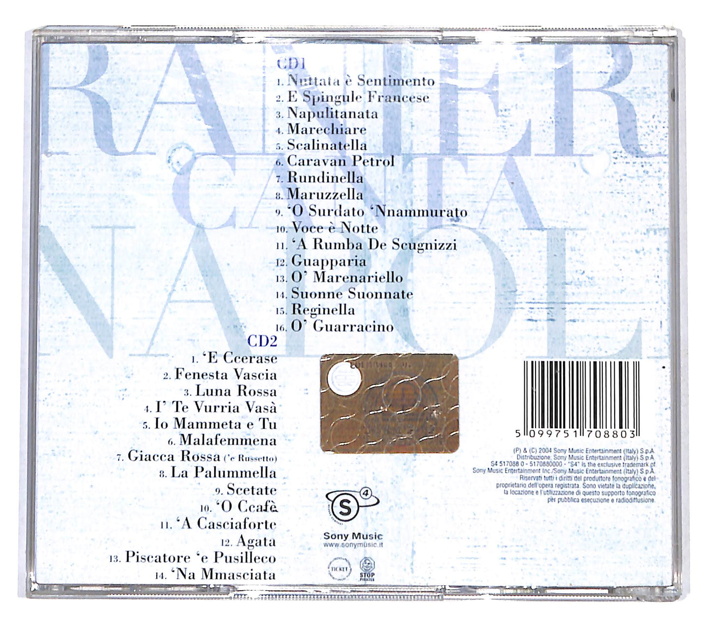 EBOND Massimo Ranieri - Canta Napoli CD CB046462