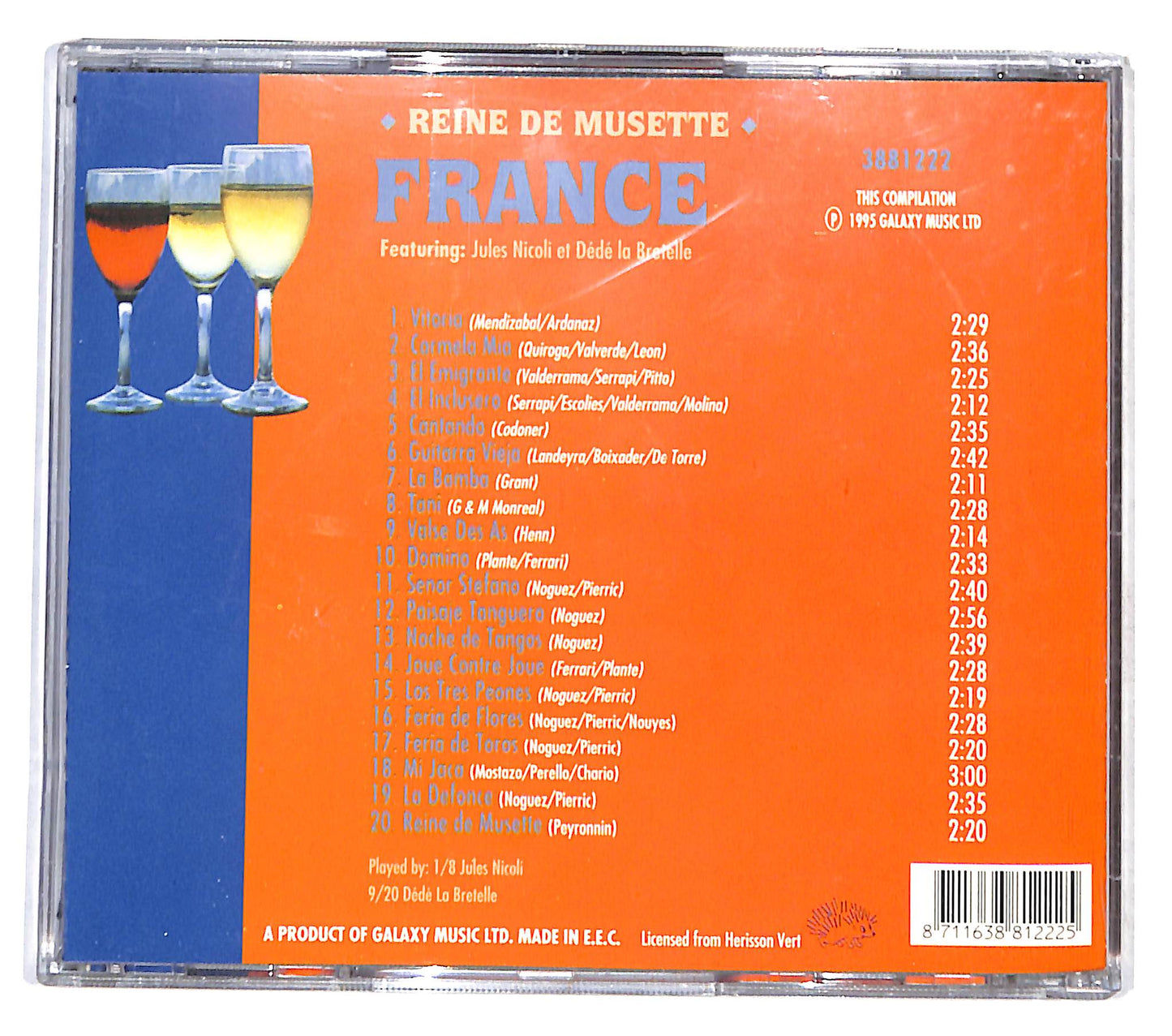 EBOND Various - The World Of Musette CD CB046605