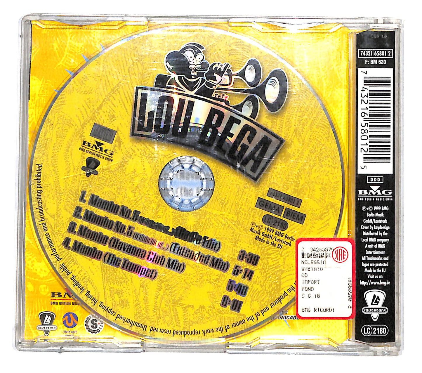 EBOND Lou Bega - Mambo No.5 (a Little Bit Of...) CD CB046614