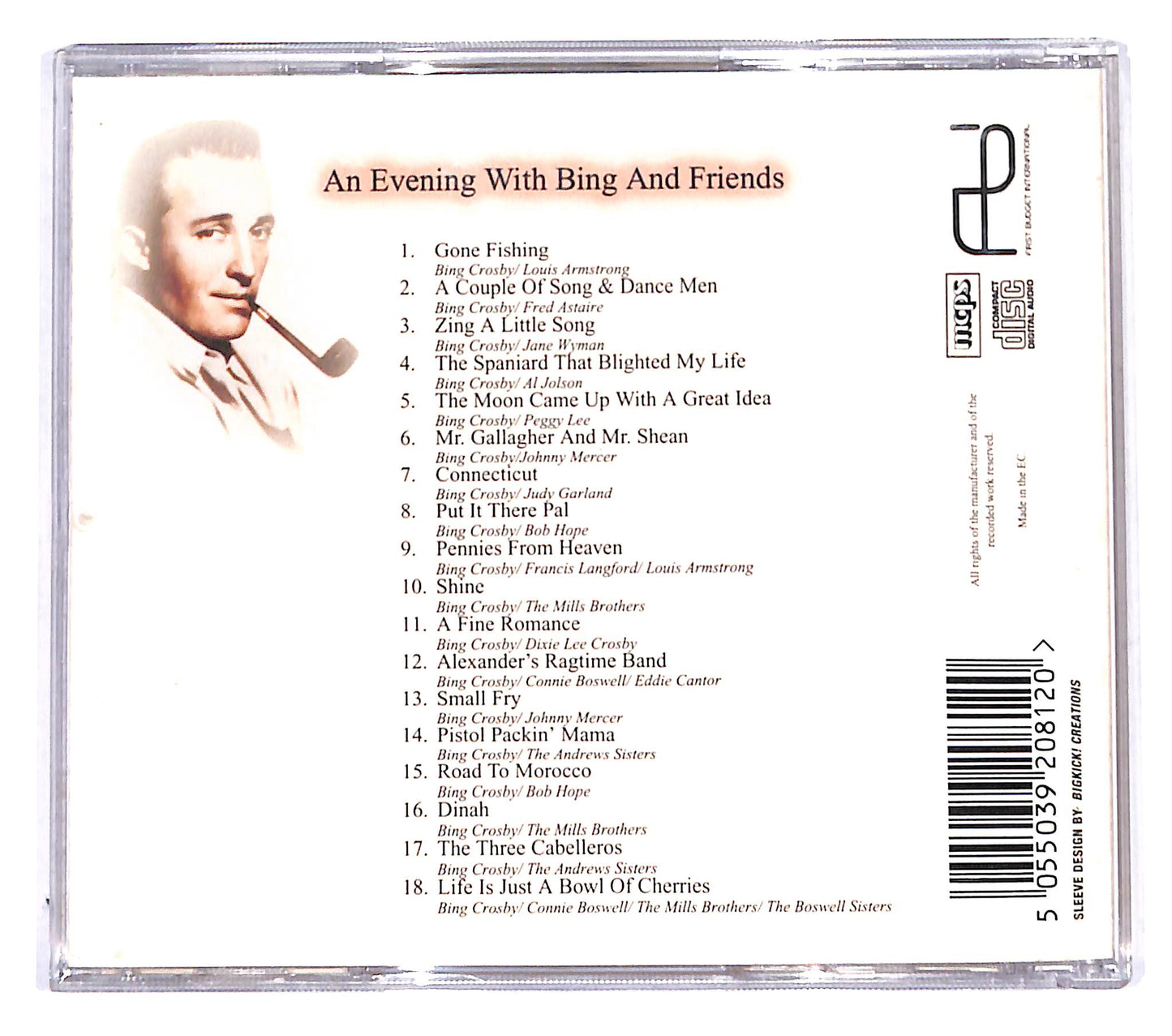 EBOND Bing Crosby - An Evening With Bing And Friends CD CB046625