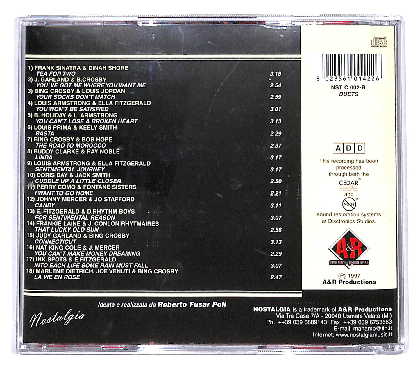 EBOND Various - Unforgettable Duets CD CB046629