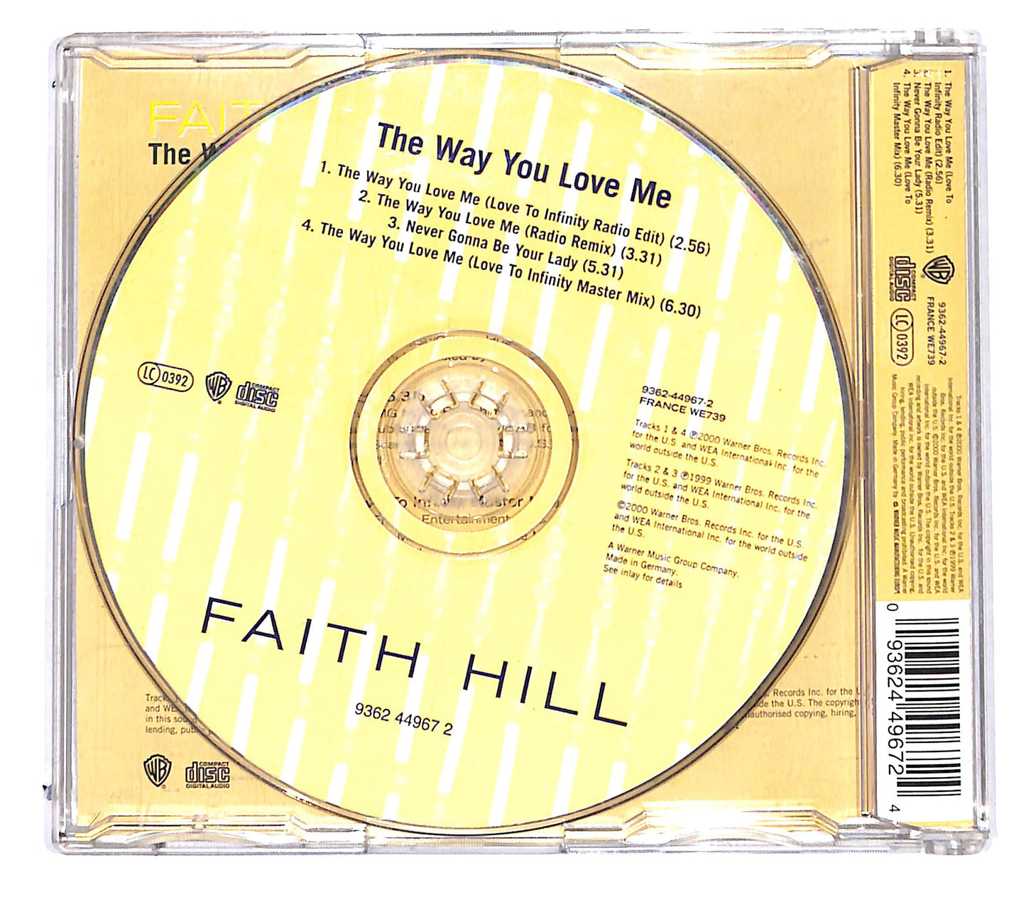 EBOND Faith Hill - The Way You Love Me CD CB046635