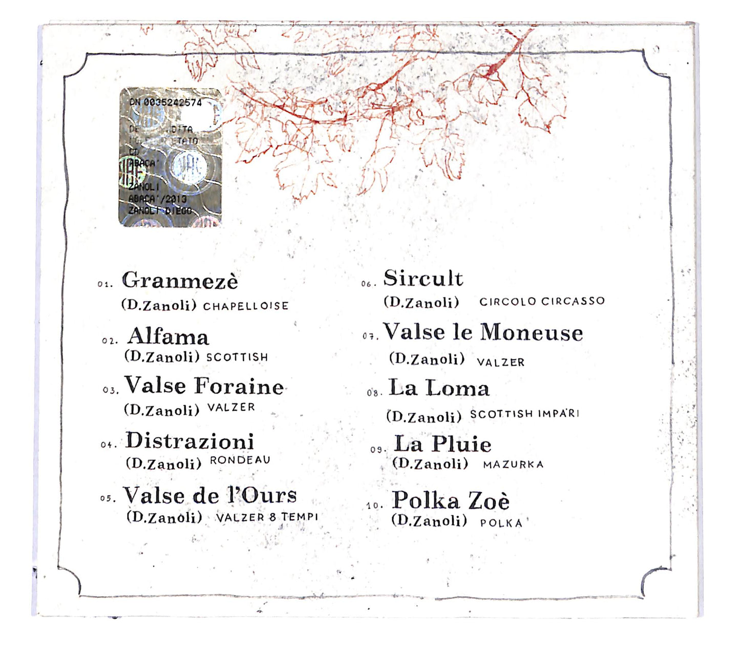 EBOND Abaca - Abaca DIGIPACK CD CB046641