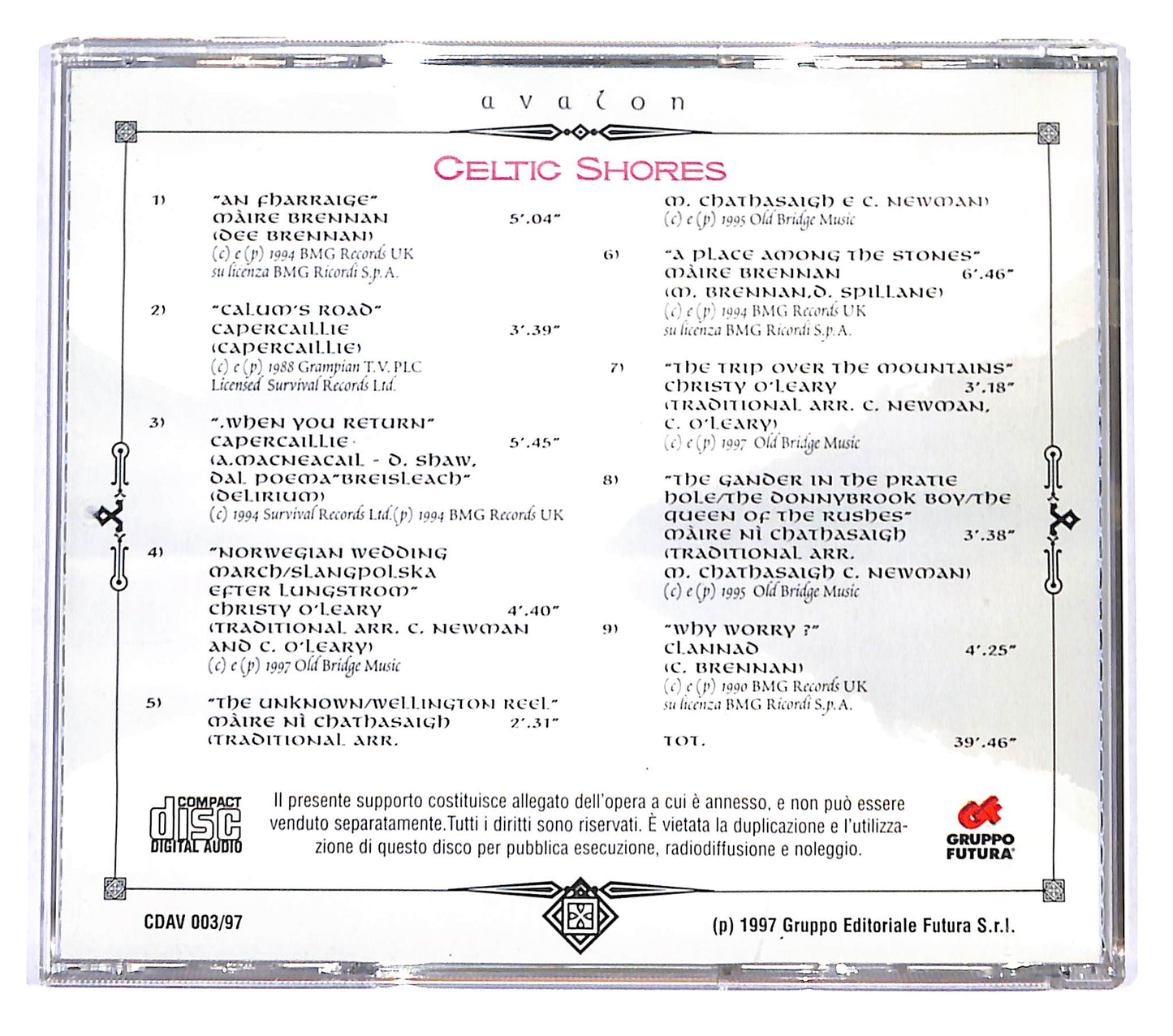EBOND Various - Avalon: Celtic Shores CD CB046644
