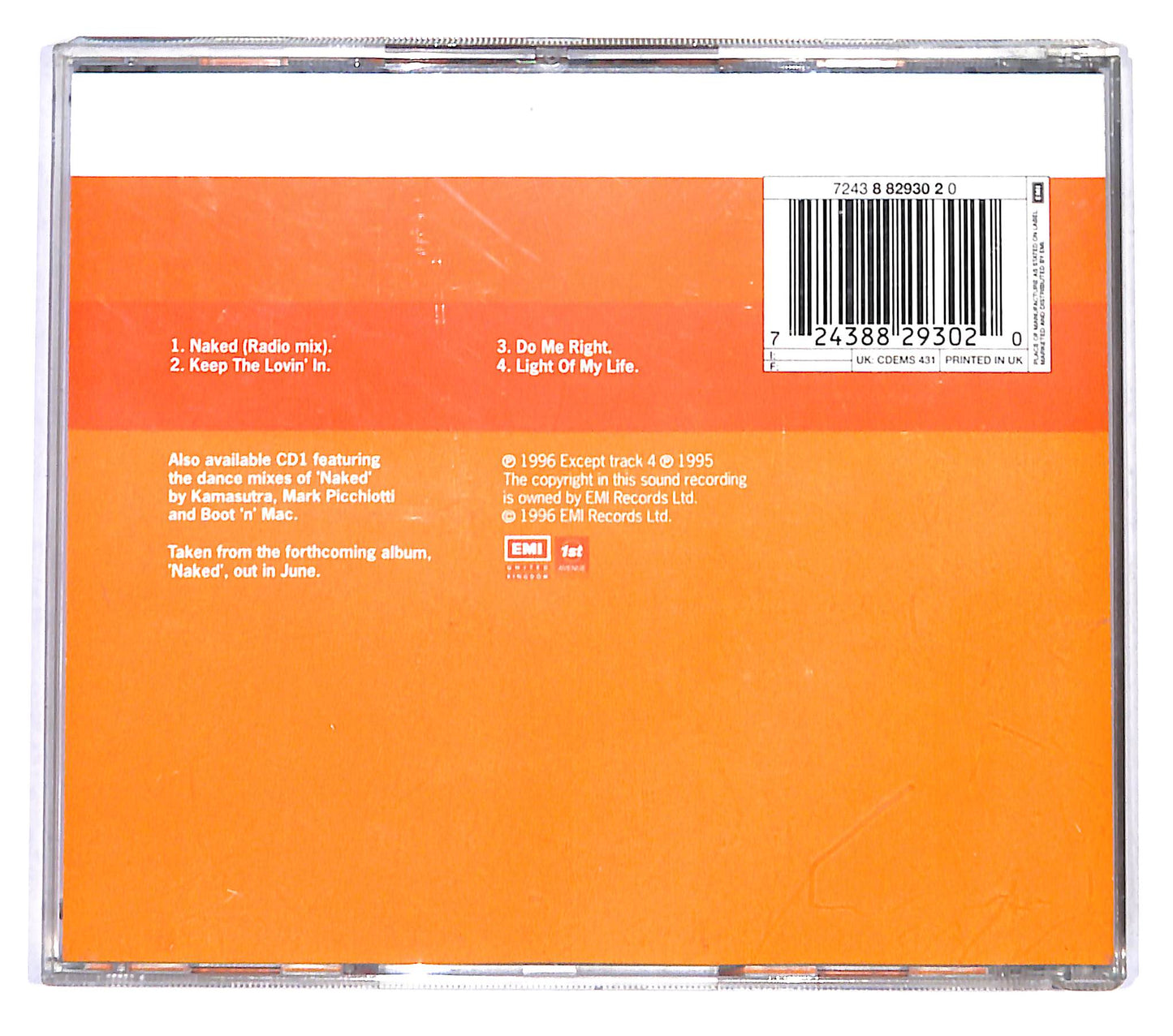 EBOND Louise - Naked CD CB046649
