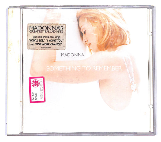 EBOND Madonna - Something To Remember CD CB046664