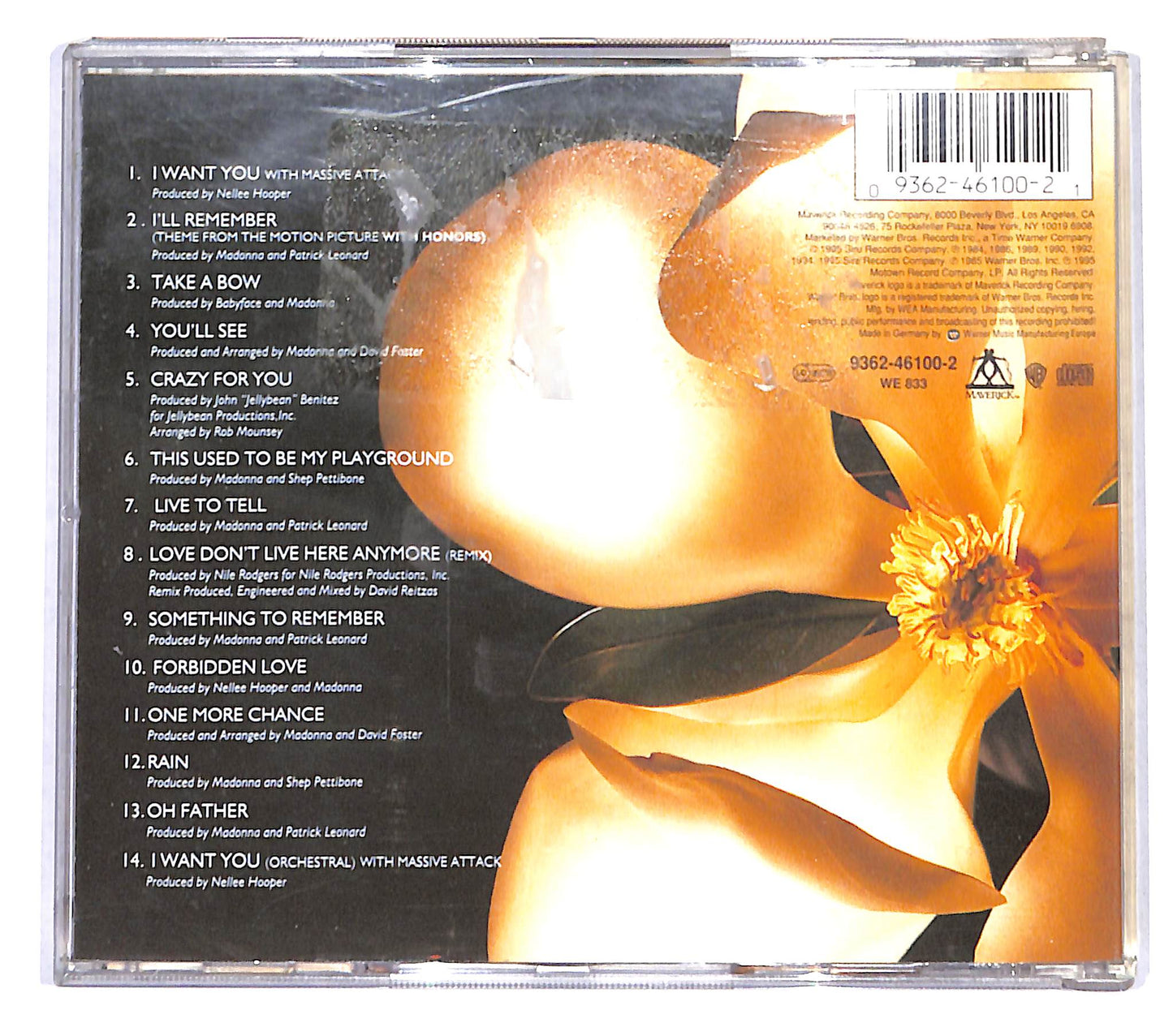 EBOND Madonna - Something To Remember CD CB046664