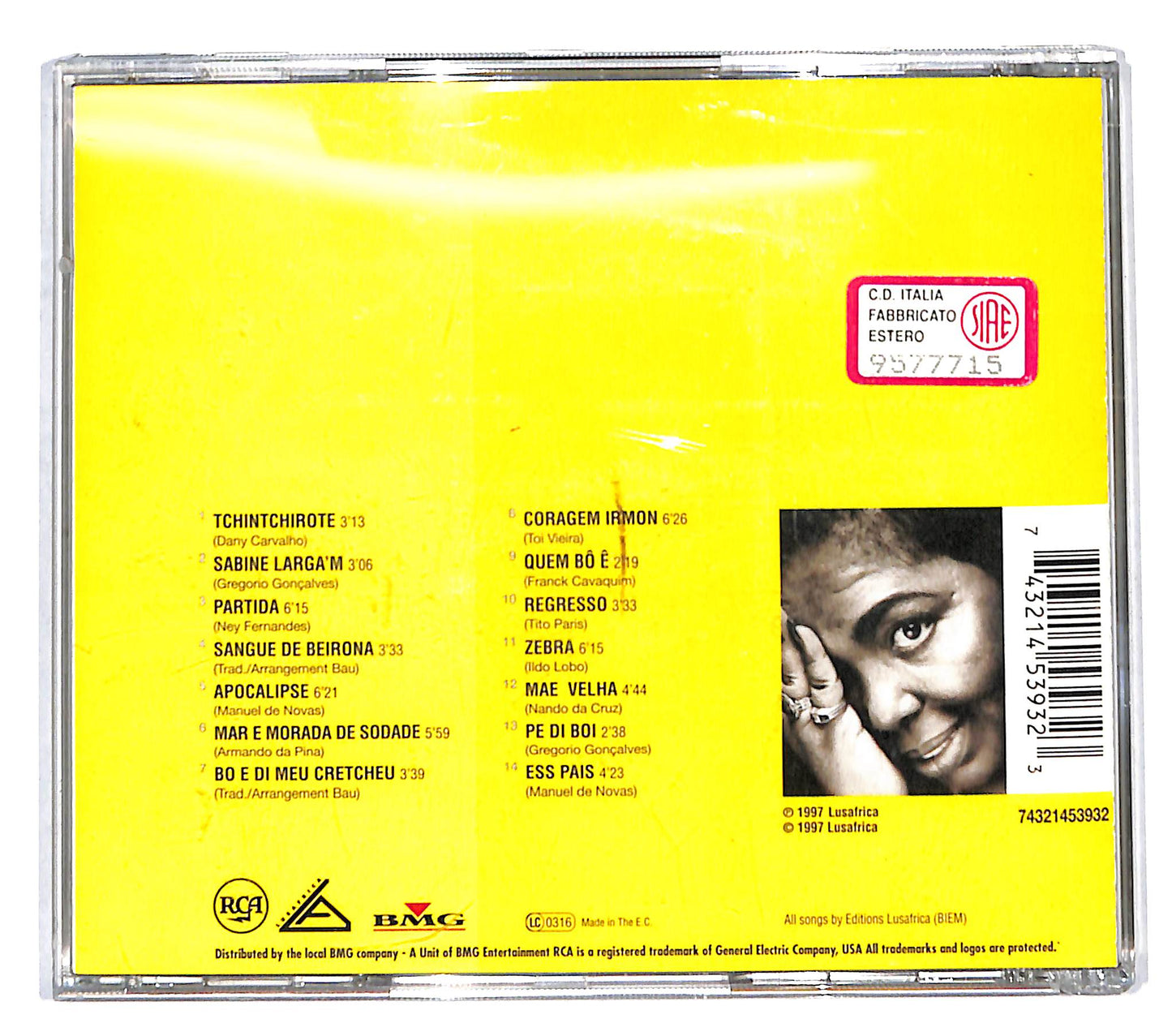 EBOND Cesaria Evora - Cabo Verde CD CB047226