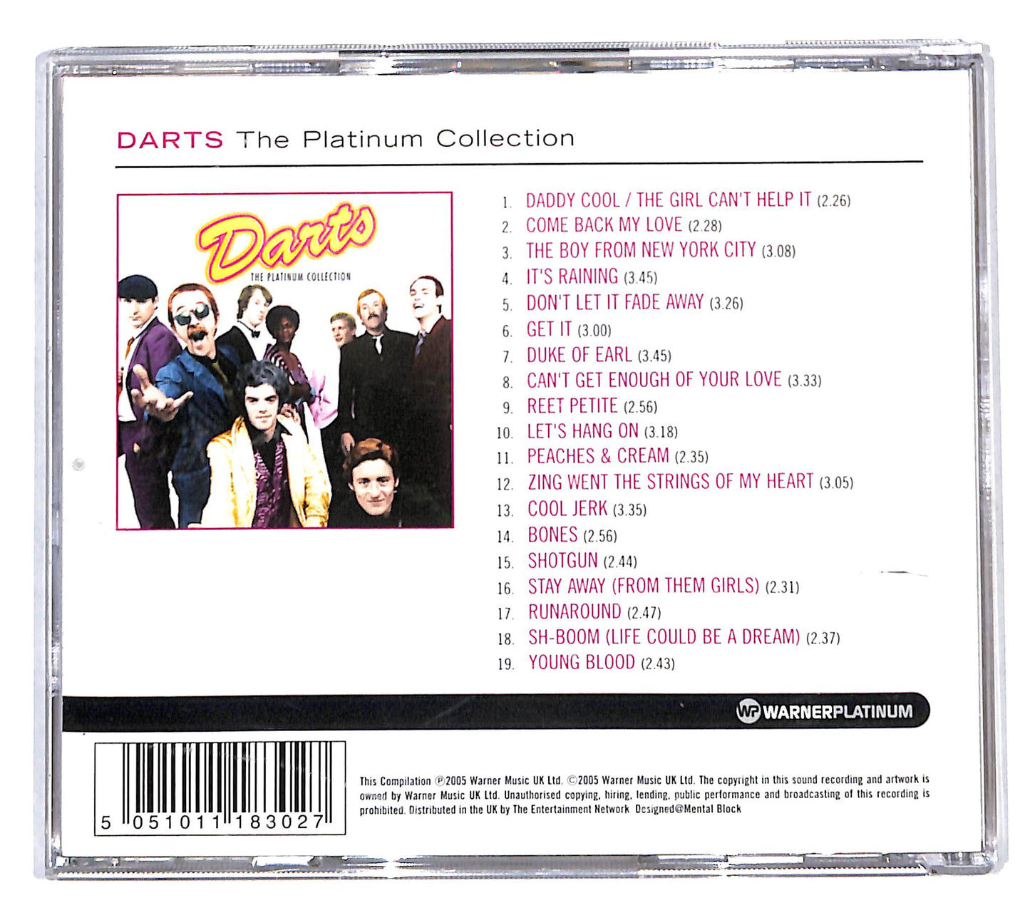 EBOND Darts - The Platinum Collection CD CB047228