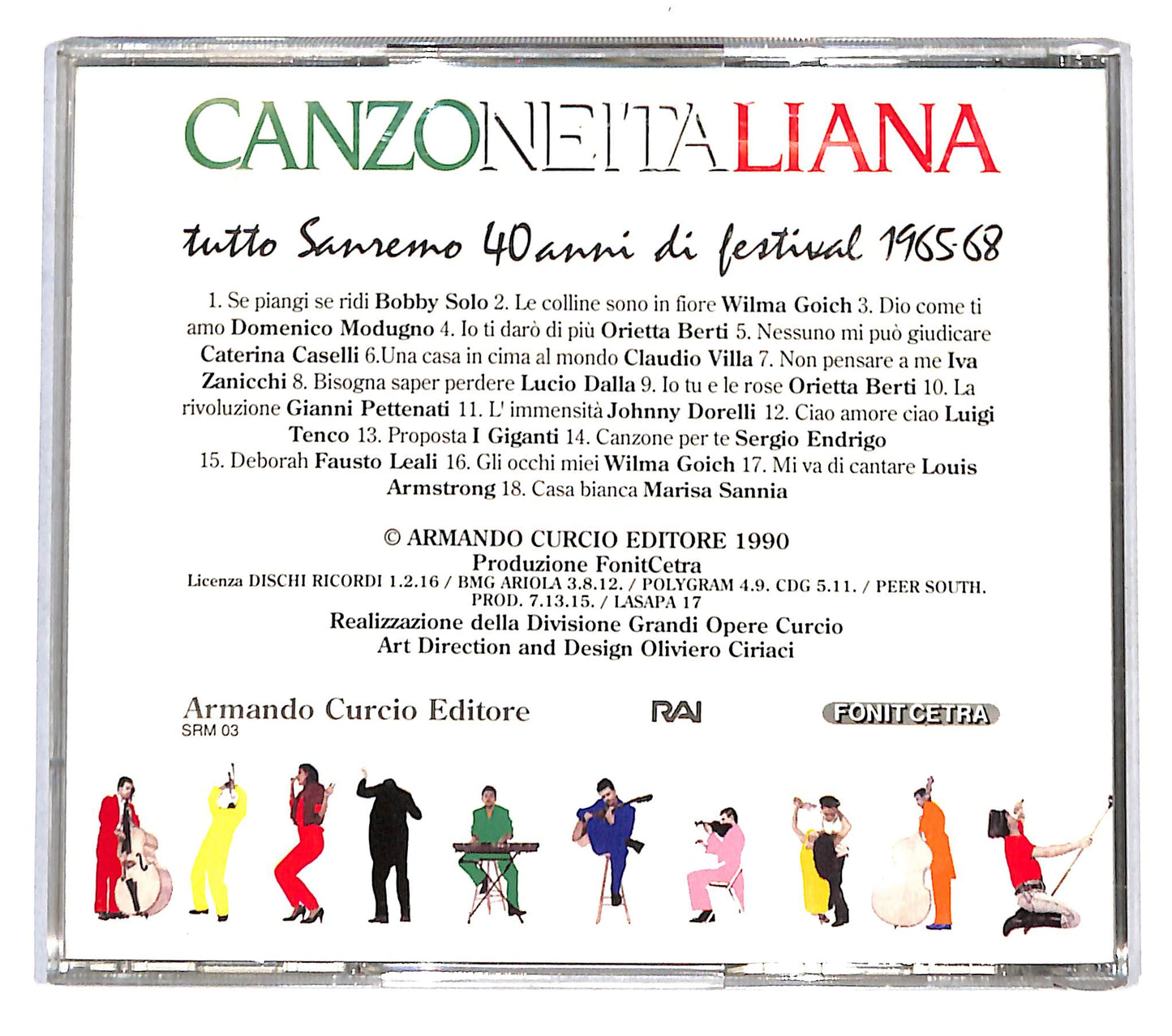 EBOND Various - Canzoneitaliana Tutto Sanremo 1965-68 CD CB047233