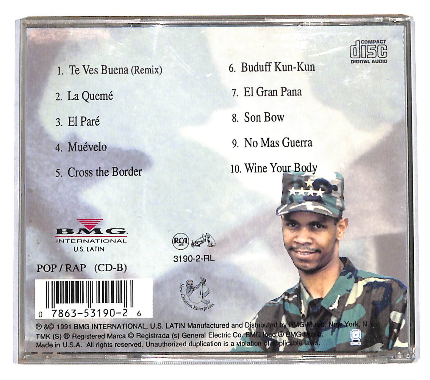 EBOND El General - Muevelo Con El General CD CB047248