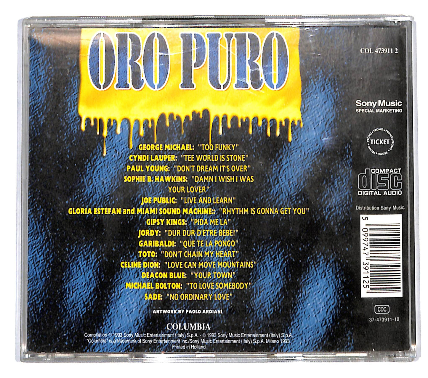 EBOND Various - Oro Puro CD CB047251