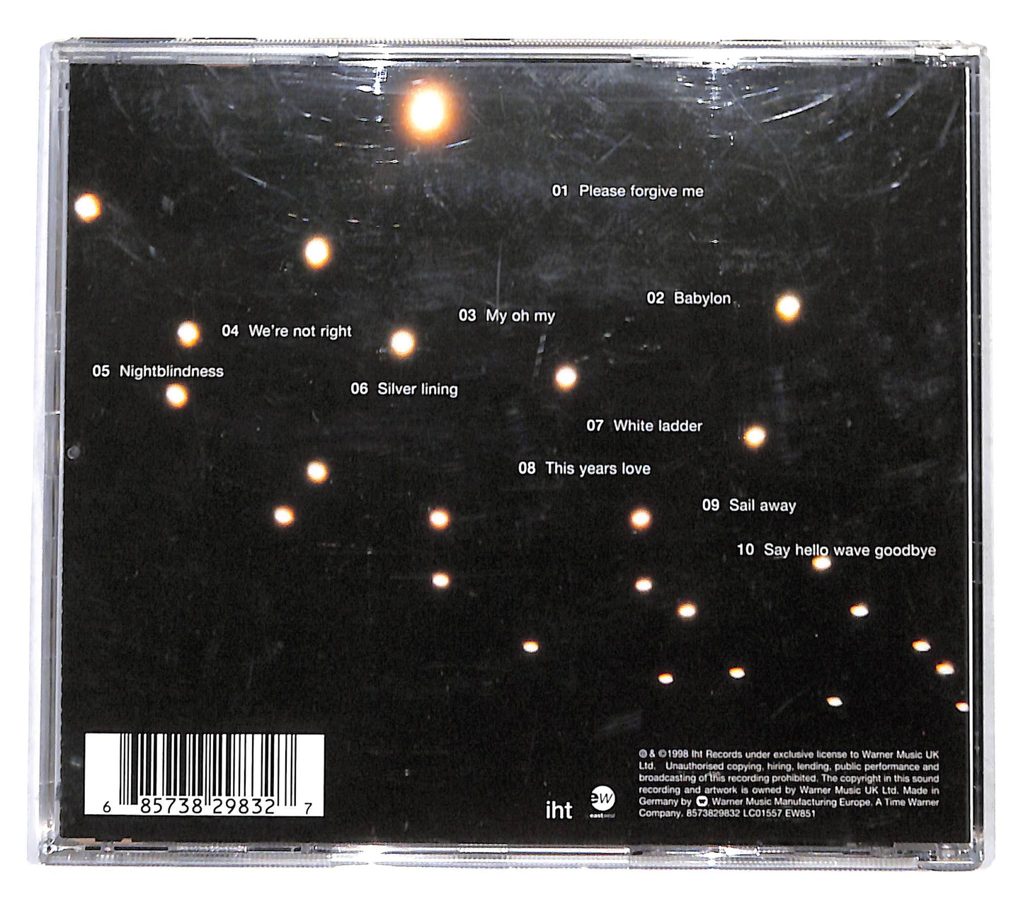 EBOND David Gray - White Ladder CD CB047720