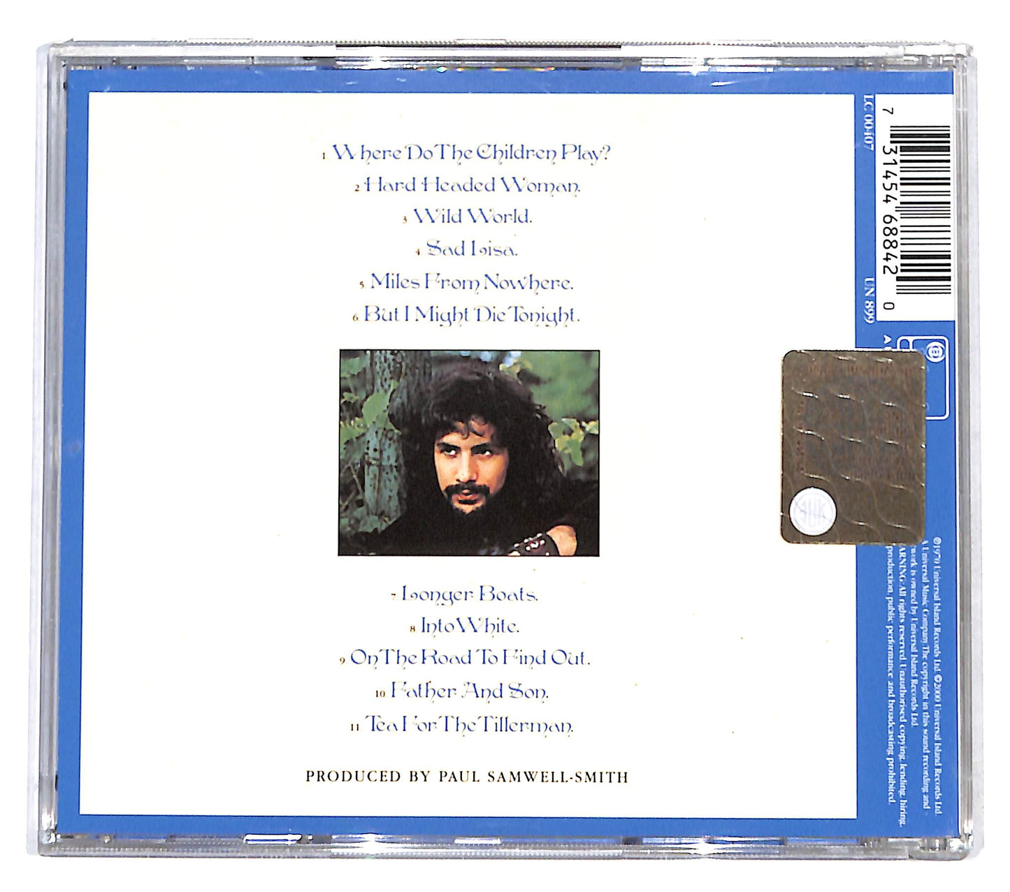 EBOND Cat Stevens - Tea For The Tillerman CD CB047742