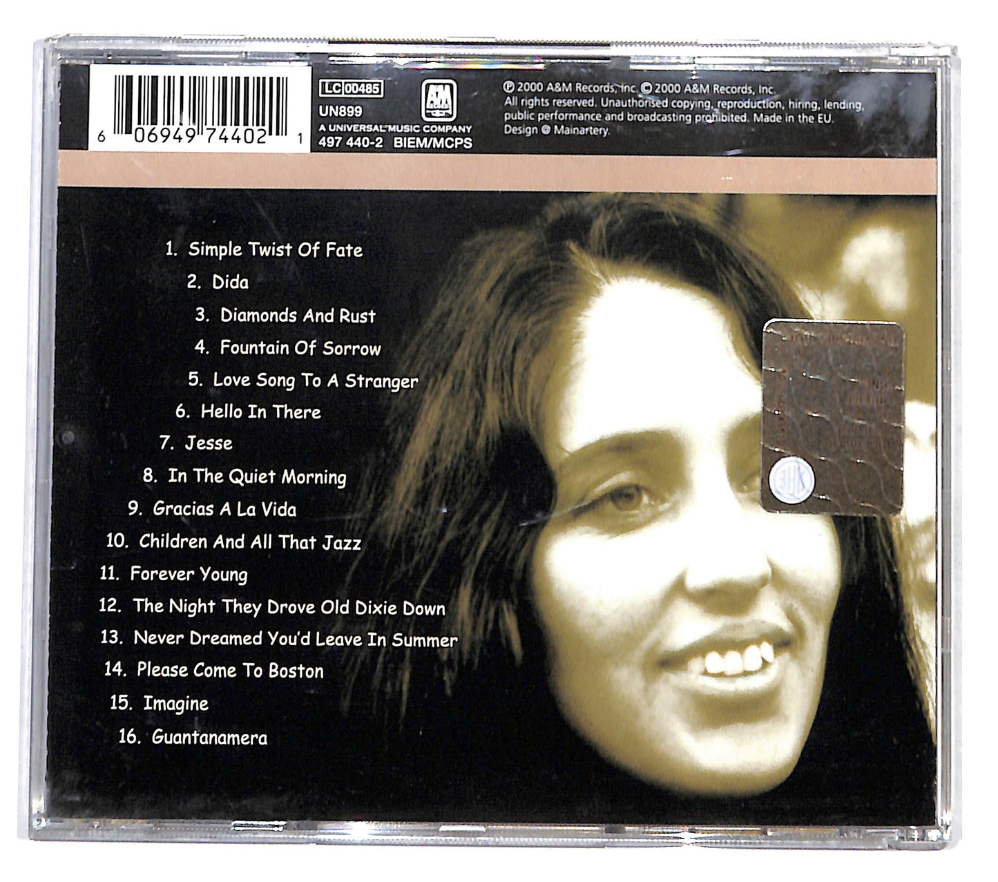 EBOND Joan Baez - Classic Joan Baez The Universal Master Collection CD CB047756