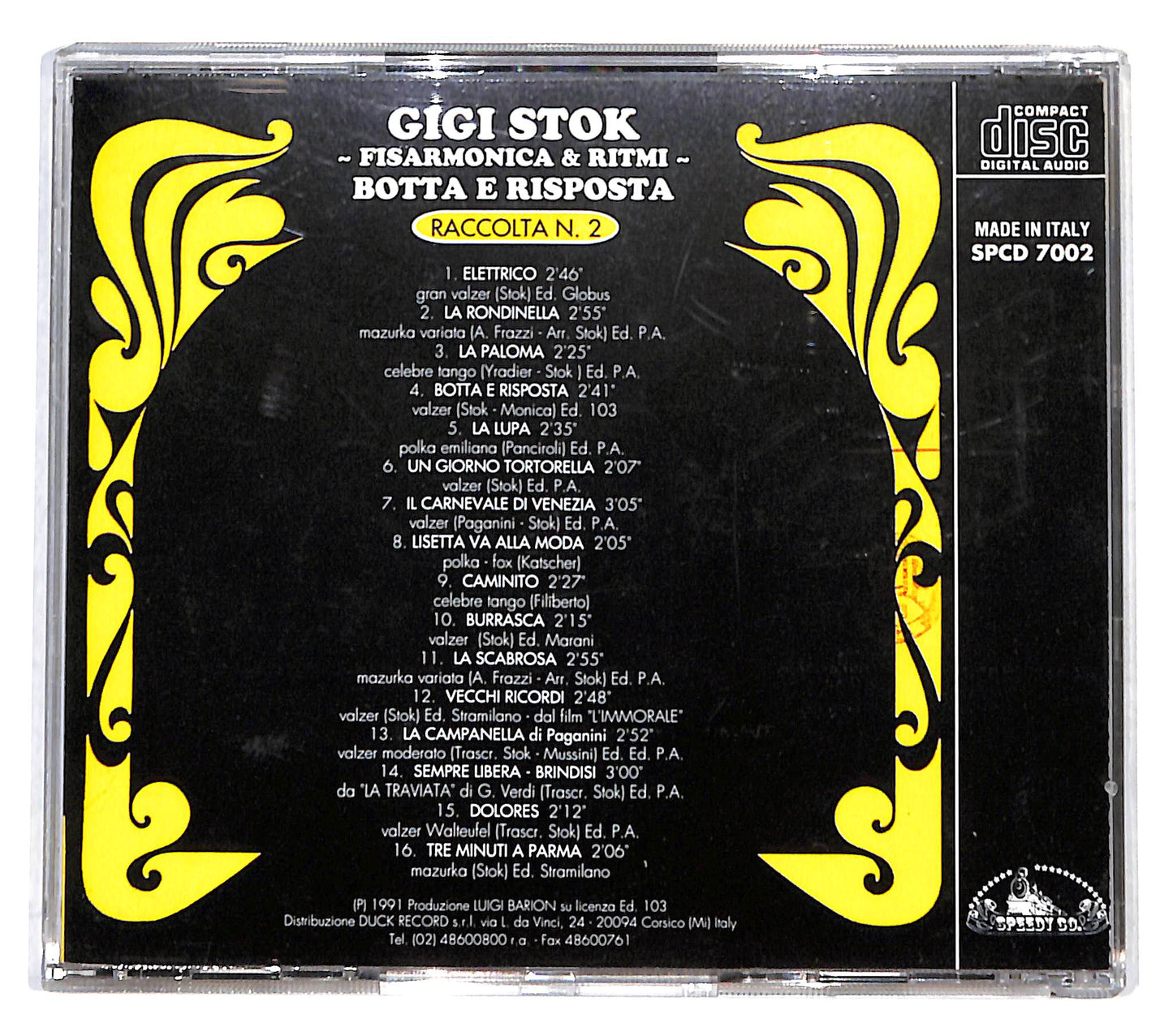EBOND Gigi Stok E La Sua Fisarmonica - Botta e Risposta CD CB047758