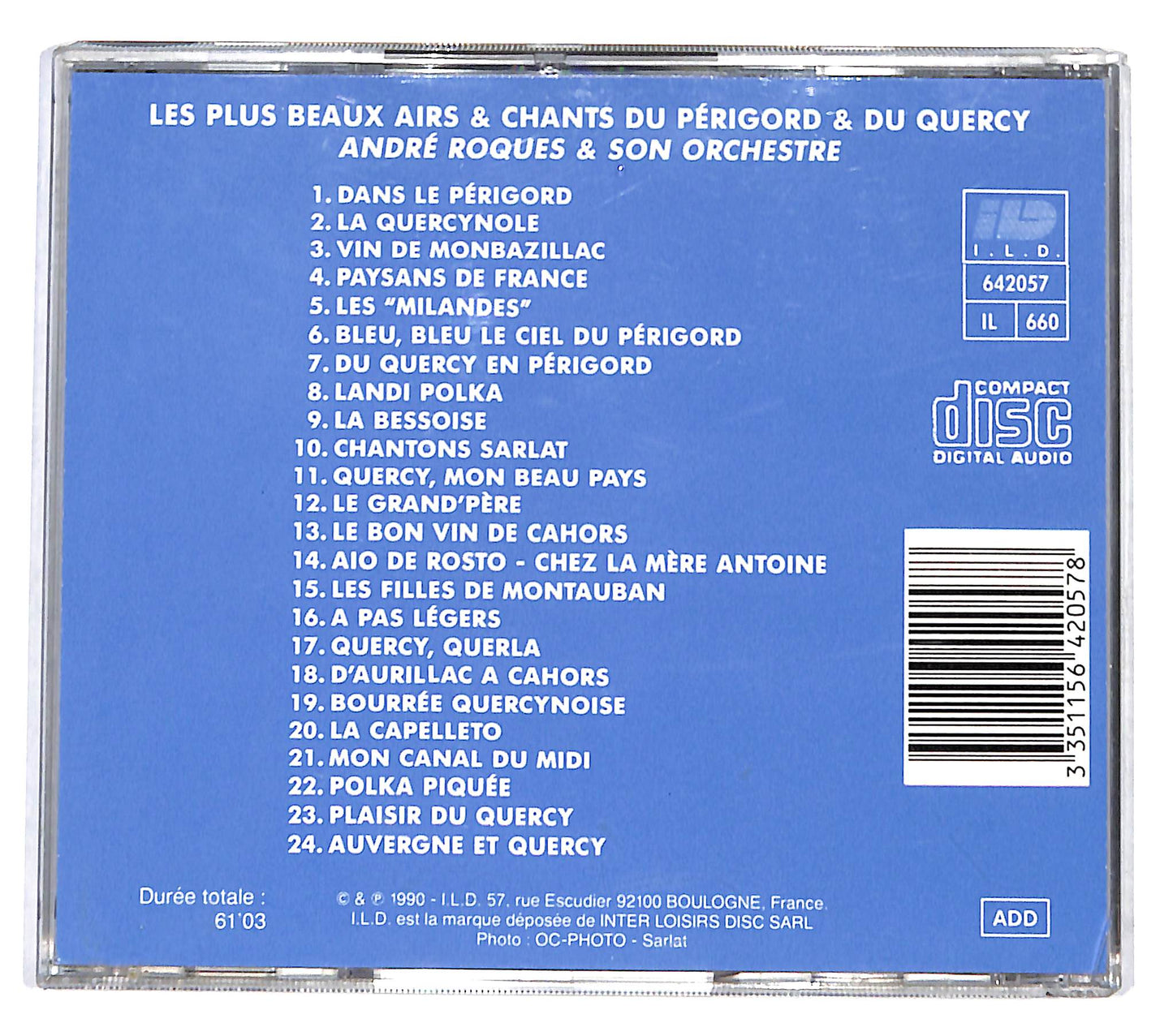 EBOND Andre Roques - Le Perigord CD CB047759