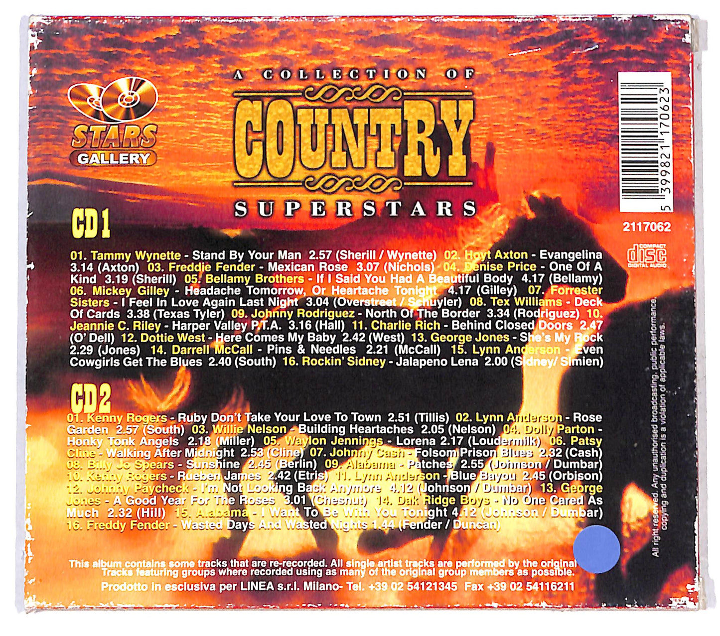 EBOND Various - A Collection Of Country Superstars CD CB047907